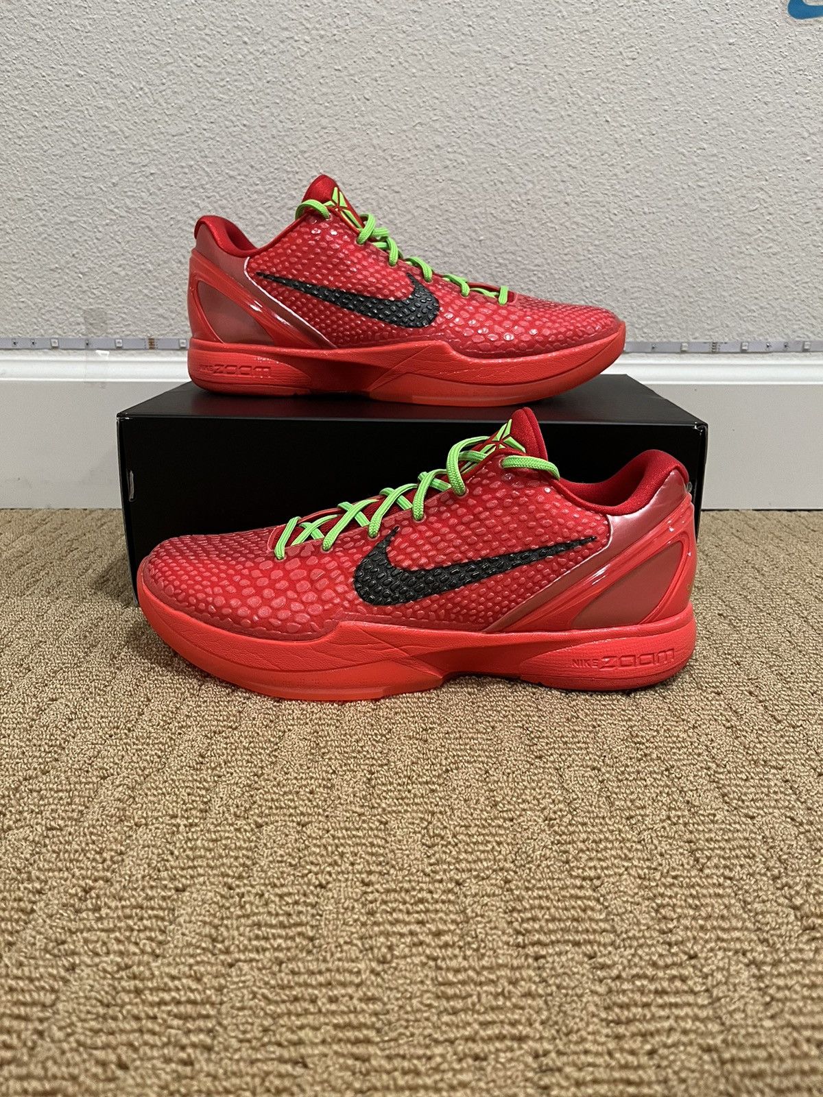 Nike Kobe 6 reverse grinches size 12 Size US 12 / EU 45 - 1 Thumbnail