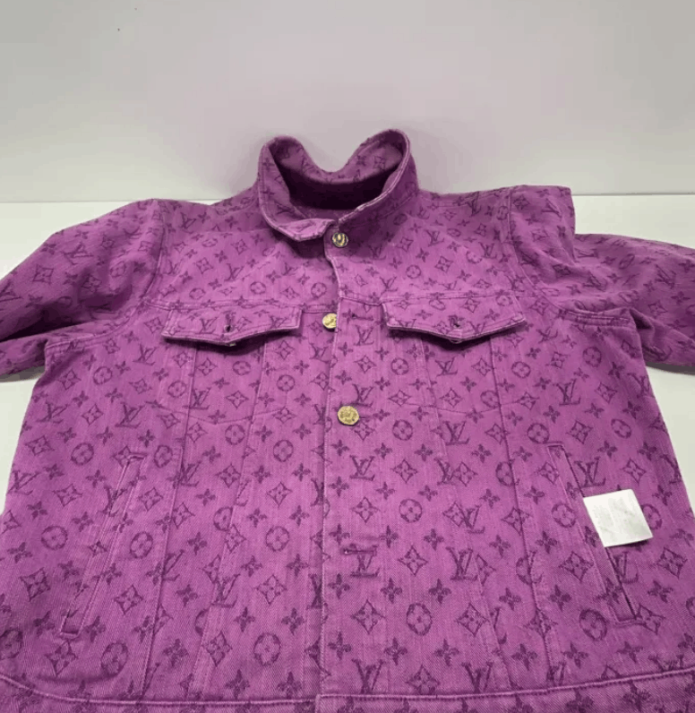 Louis Vuitton Louis Vuitton All-over print denim jacket Size US L / EU 52-54 / 3 - 12 Thumbnail
