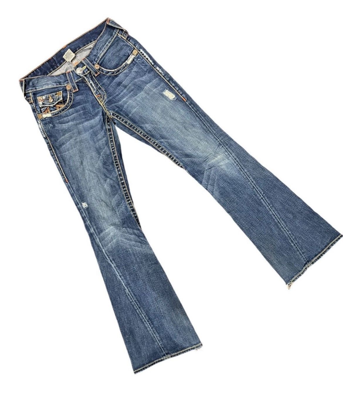True Religion True Religion Destroyed Jeans Size US 32 / EU 48 - 15 Thumbnail