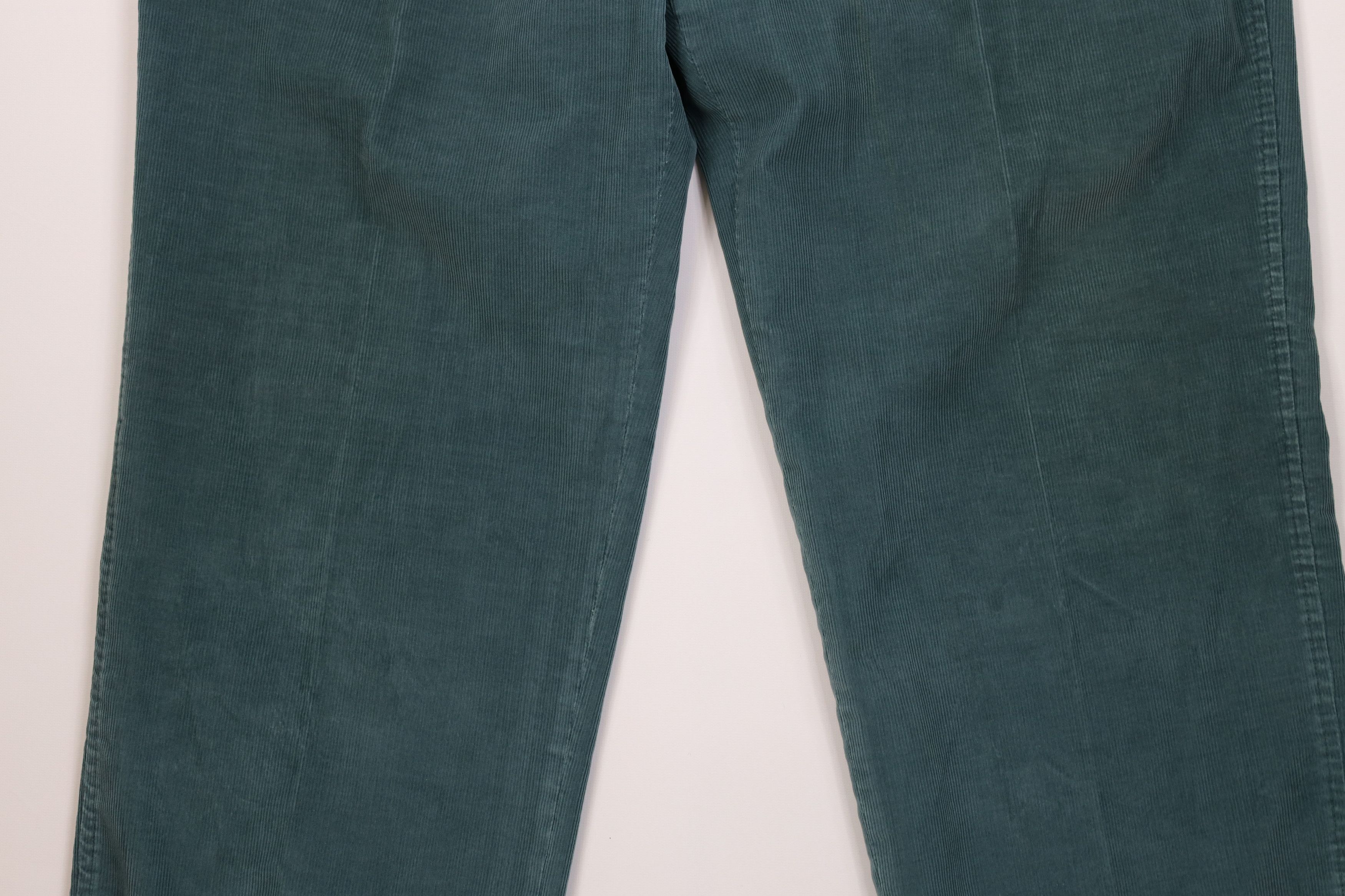 Vintage 70s Lands End Wide Leg Corduroy Chino Pants USA