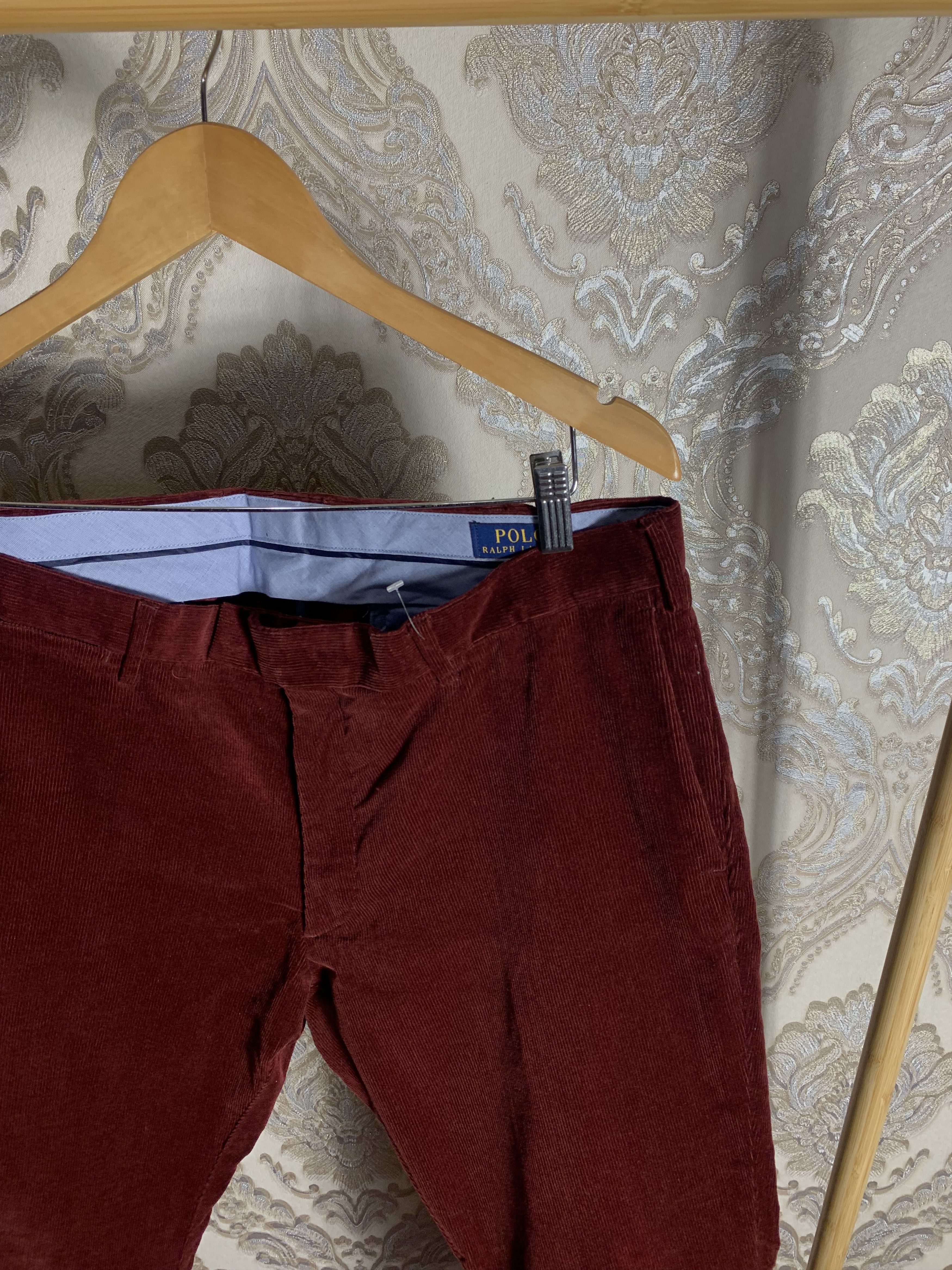 Polo Ralph Lauren VINTAGE POLO RALPH LAUREN VELVET CASUAL DESIGNER Y2K 90s Size US 38 / EU 54 - 2 Thumbnail
