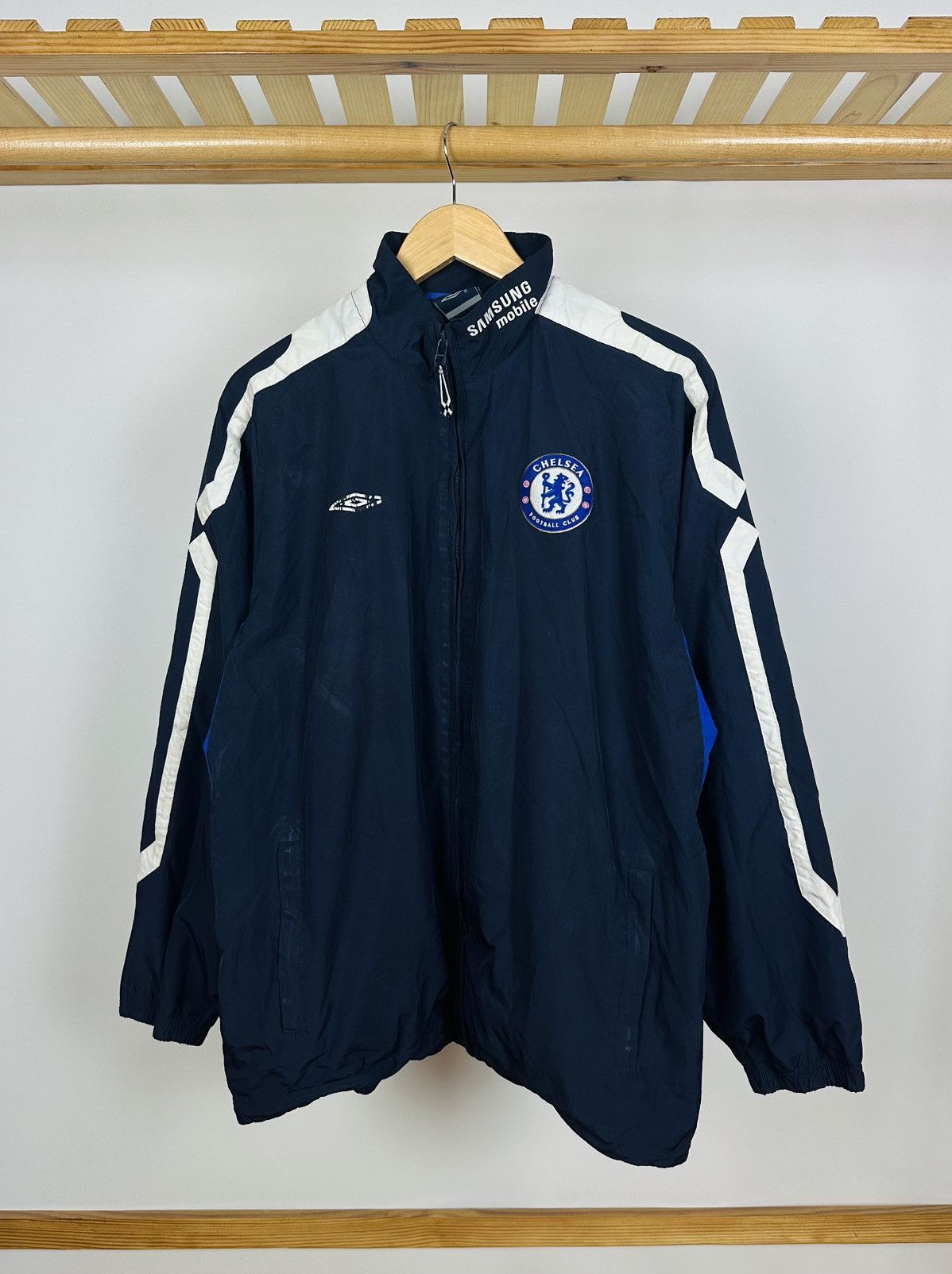Chelsea Soccer × Vintage Vintage Umbro Chelsea Training Jacket 05