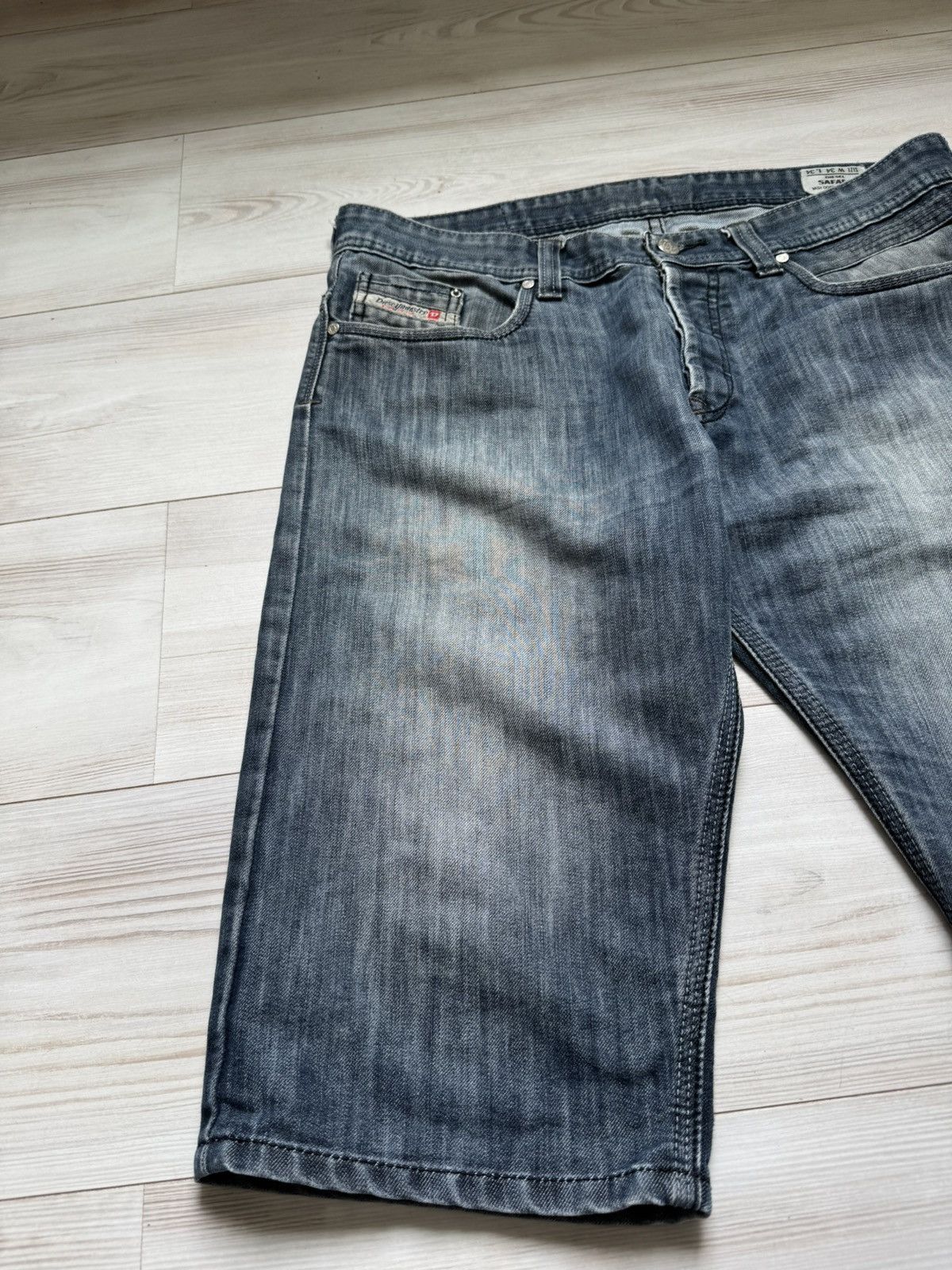Diesel Diesel made in Italy denim shorts streetwear designer style Size US 33 - 2 Thumbnail