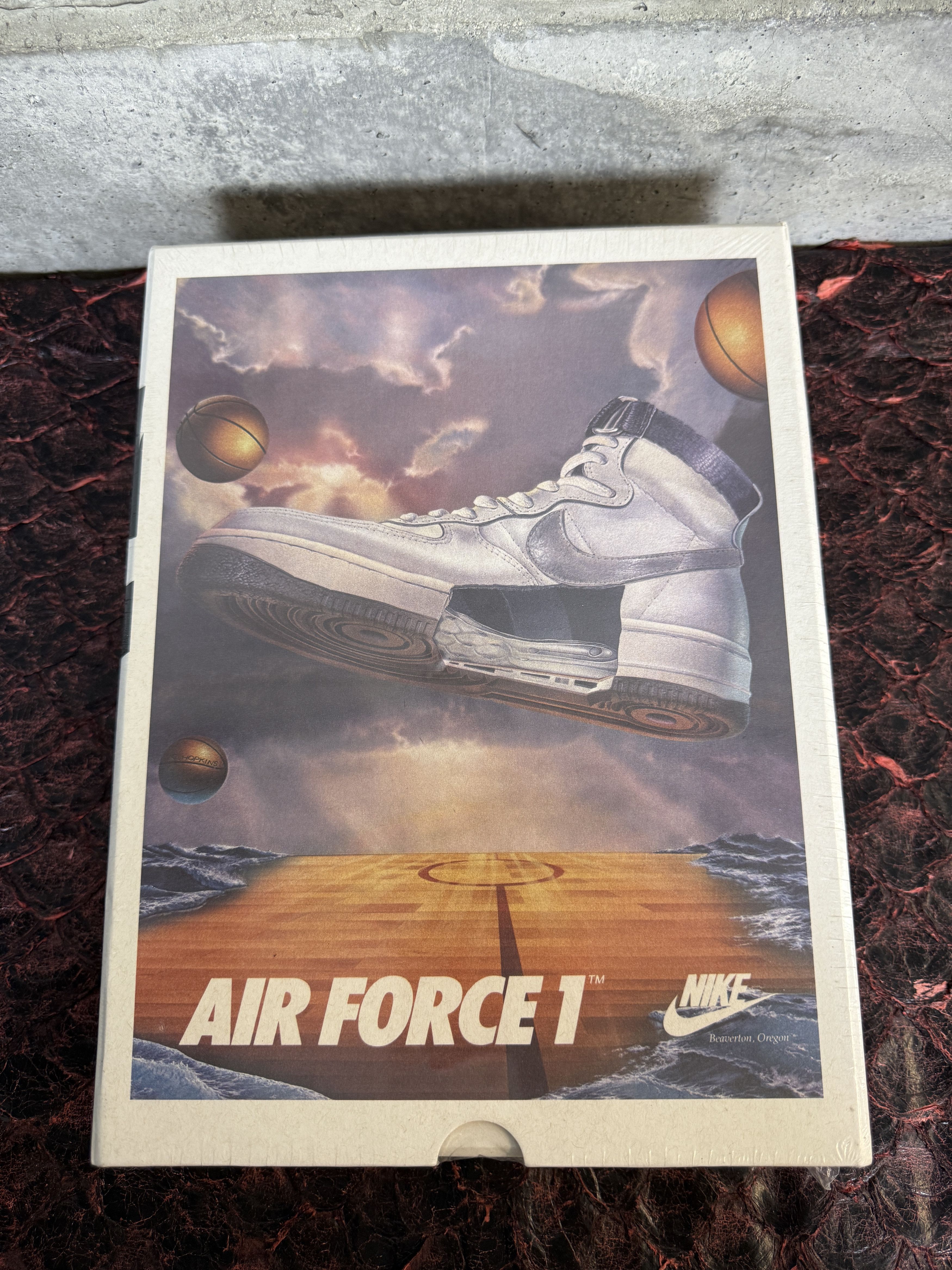 Nike 297/325 Nike Vintage Ad 1983 Air Force 1 500 Piece Puzzle Size ONE SIZE - 3 Thumbnail