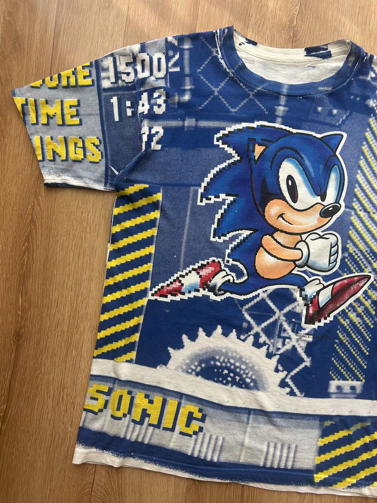 Cartoon Network 1991 Sonic The Hedgehog Sega T-shirt Size US L / EU 52-54 / 3 - 2 Thumbnail