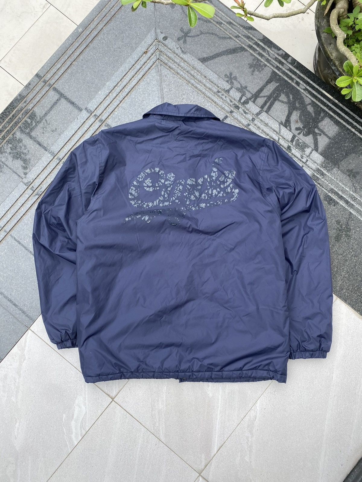 Stussy × Vintage 90’s STUSSY RARE LOGO RETRO Y2K NYLON CASUAL JACKET Size US M / EU 48-50 / 2 - 2 Thumbnail