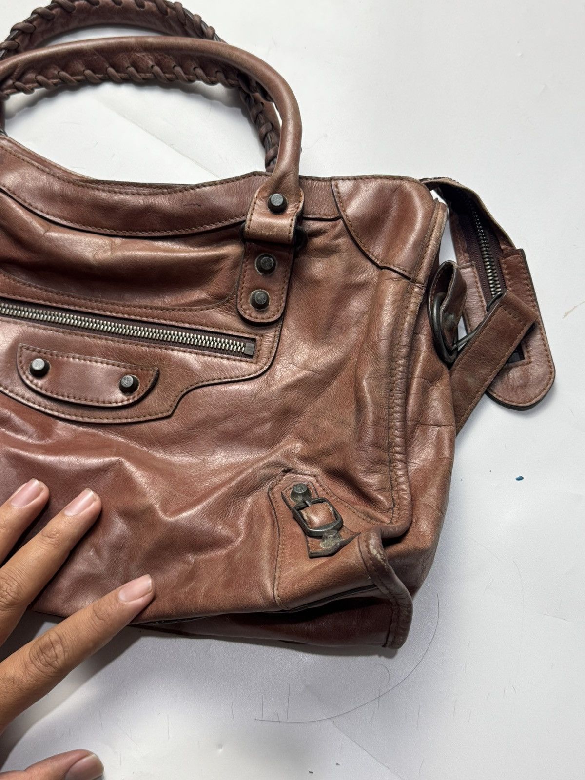 Vintage Leather City Bags Size ONE SIZE - 4 Thumbnail