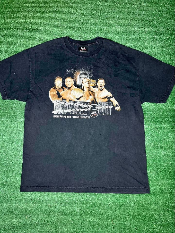 WWE Vintage 2002 WWE T-shirt Size XL Size US XL / EU 56 / 4 - 1 Thumbnail