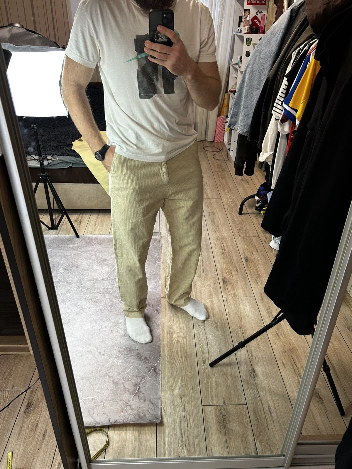 Carhartt Carhartt HW / RELAXED - STRAIGHT Corduroy Pants Mens Size 32 Size US 32 / EU 48 - 3 Thumbnail