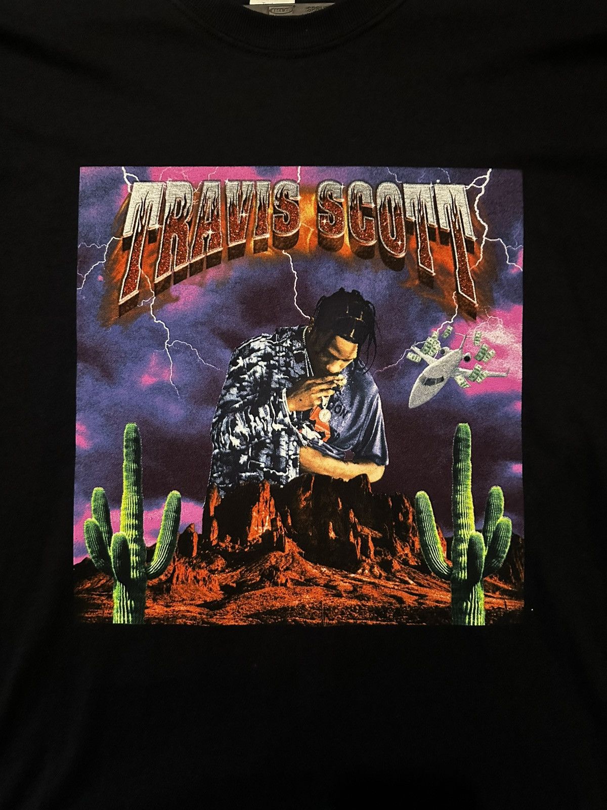 Travis Scott Travis Scott rodeo tour T shirt Size US L / EU 52-54 / 3 - 3 Thumbnail
