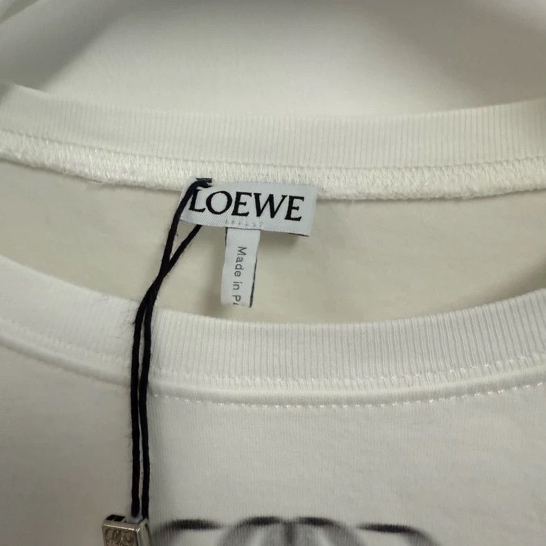 Loewe LOEWE Logo printed round neck short short sleeve T-shirt Size M / US 6-8 / IT 42-44 - 2 Thumbnail