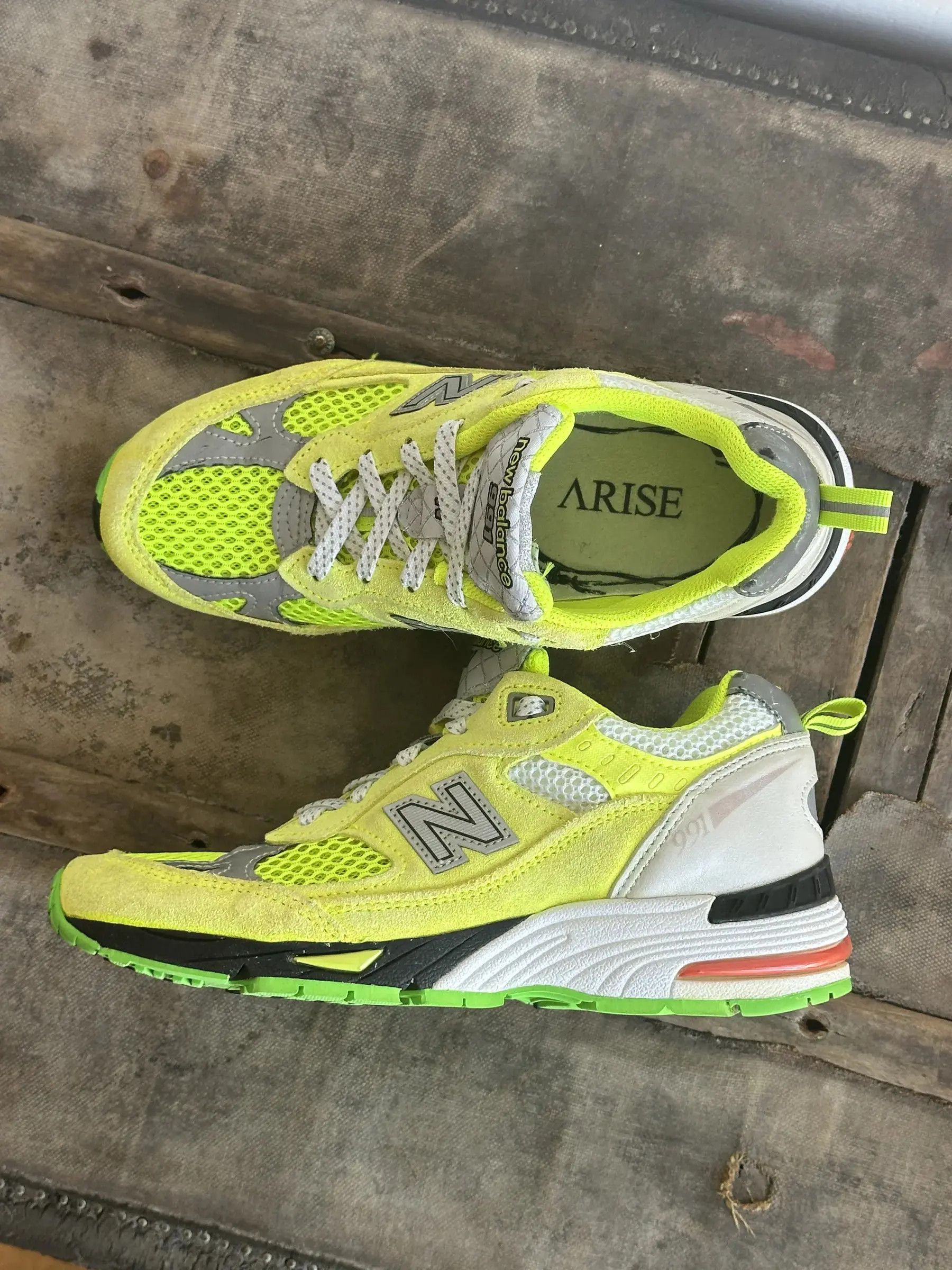 Aries × New Balance NEW BALANCE x ARIES 991 Shoes Sneakers Suede Leather Size US 5.5 / IT 35.5 - 7 Thumbnail
