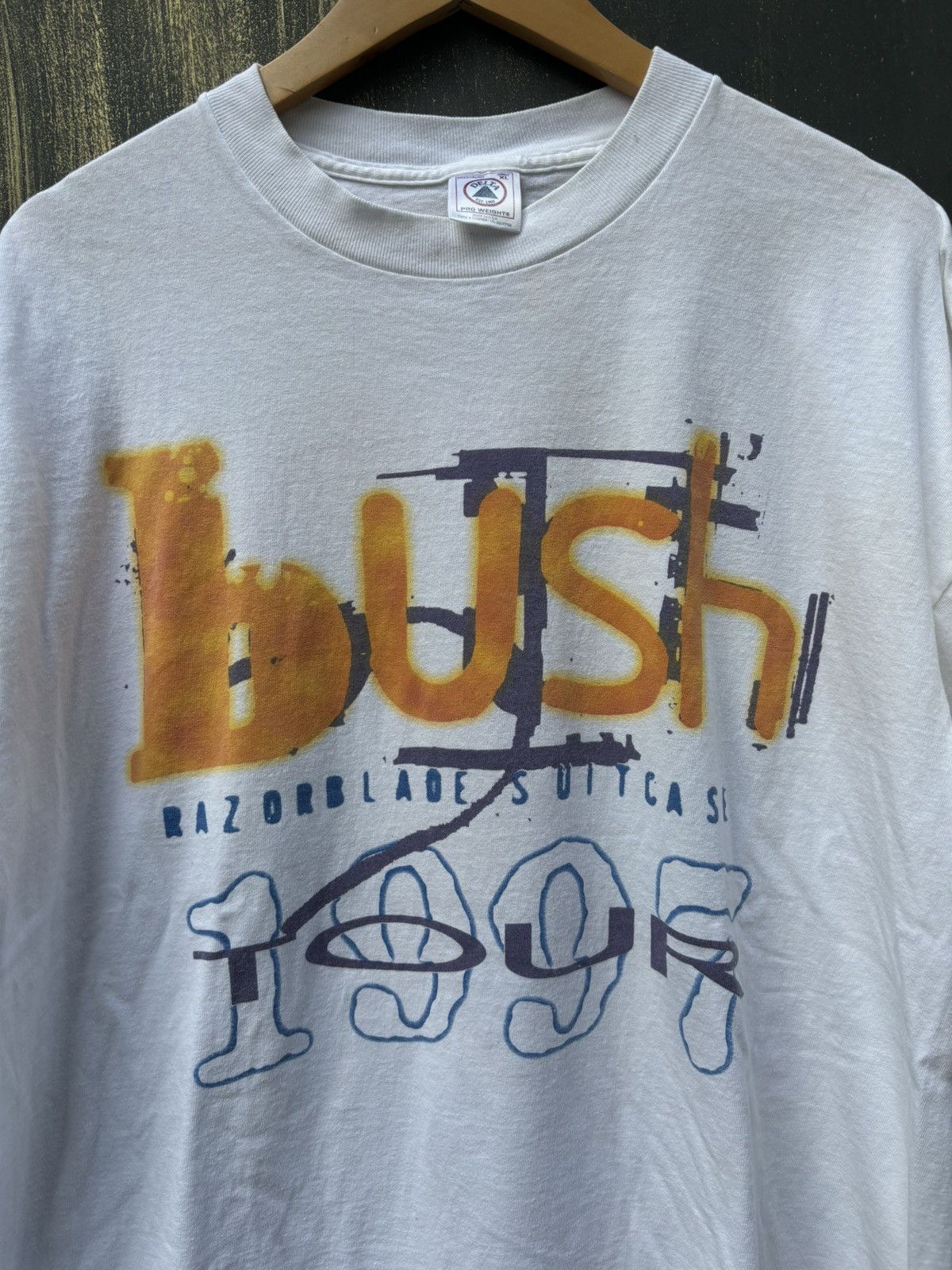 Band Tees VERY RARE! Vintage 1997 Bush Tour Band Tees Rock Size US XL / EU 56 / 4 - 5 Thumbnail