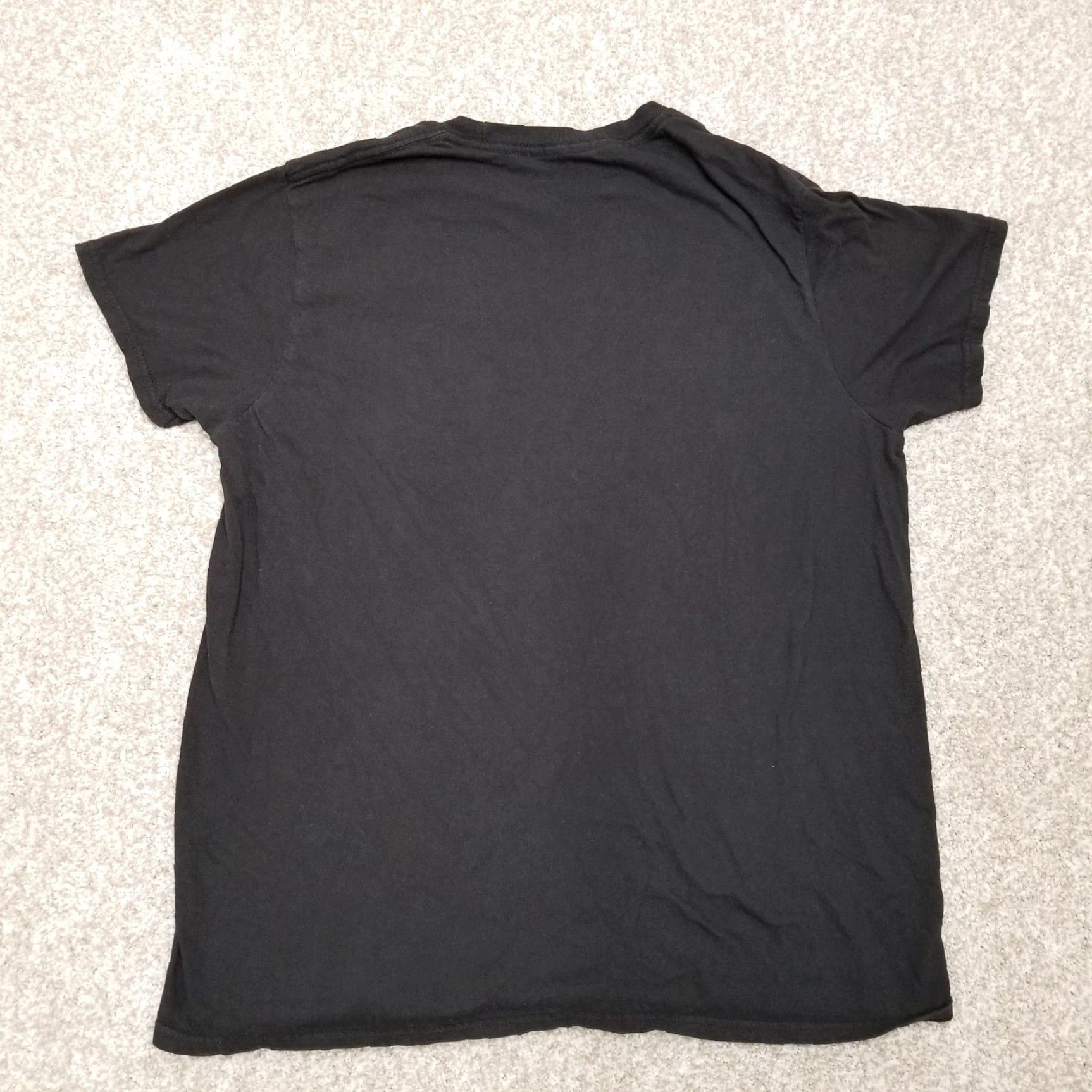 Vintage Friends TEE Women Medium 38/40 Black Short Sleeve Crewneck 90s Logo Casual Shirt Mens Girls Size 32" / US 10 / IT 46 - 4 Thumbnail