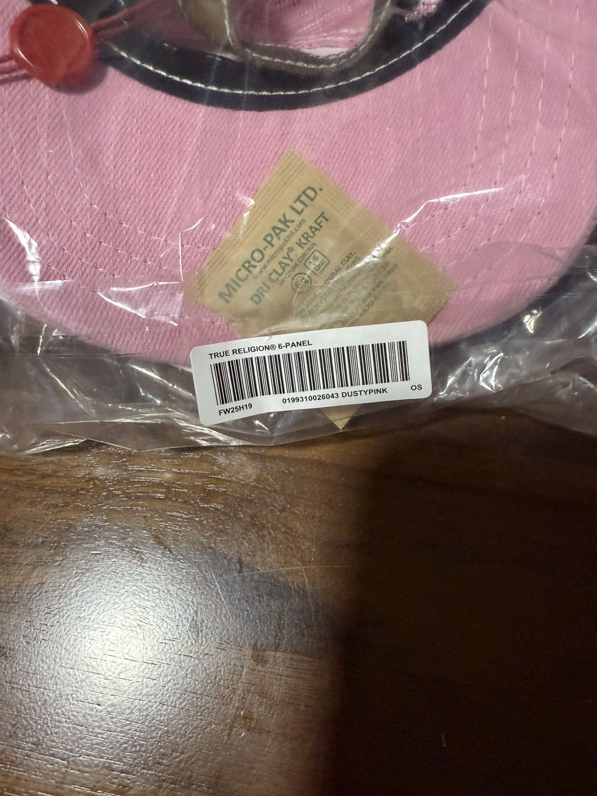 Supreme × True Religion SUPREME®/TRUE RELIGION MESH BACK 6-PANEL Logo Cap Pink Hat Size ONE SIZE - 7 Thumbnail
