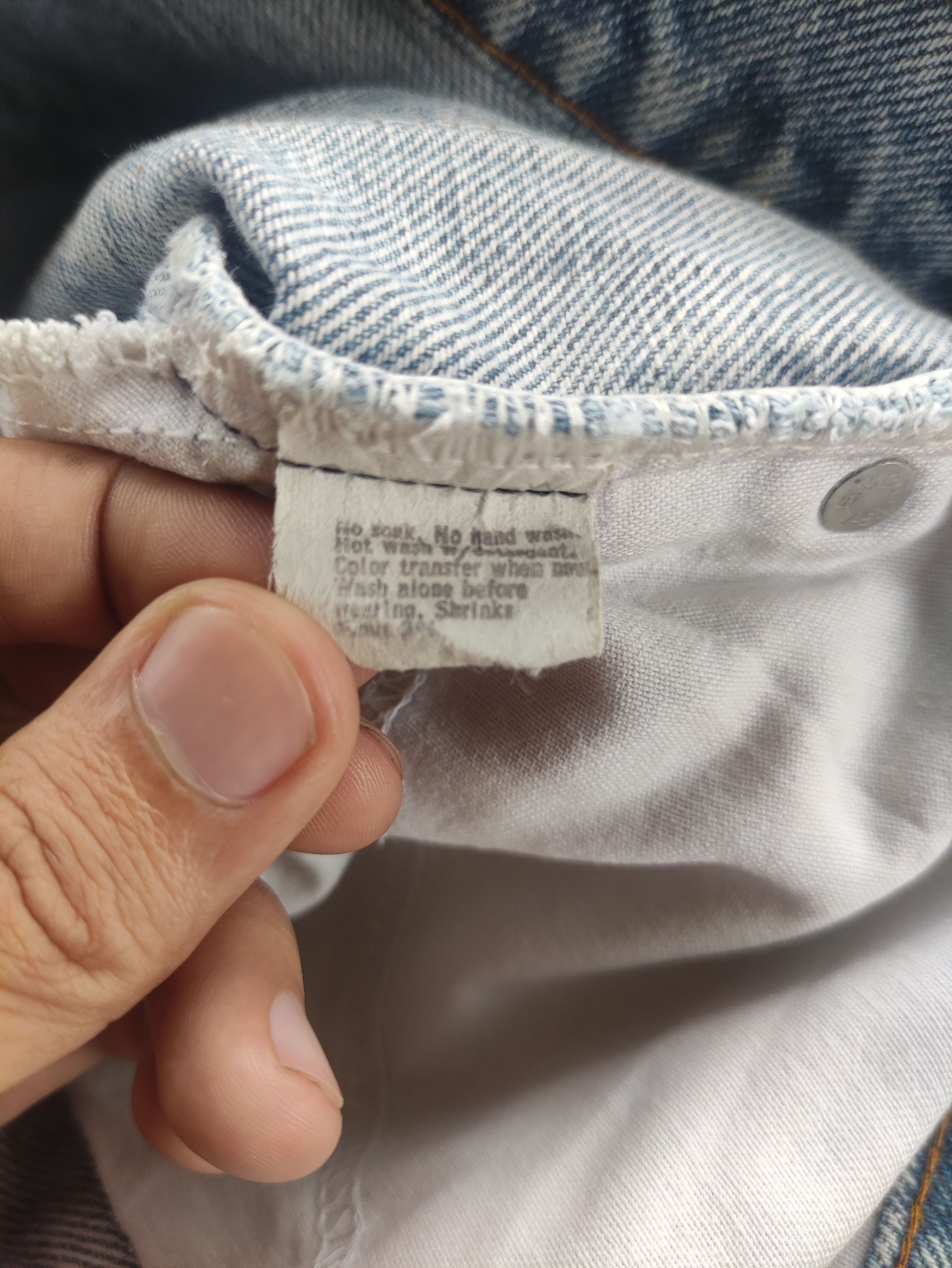 Levi's Vintage Levis Flare Jean Distressed Faded Denim Pants Size US 30 / EU 46 - 7 Thumbnail