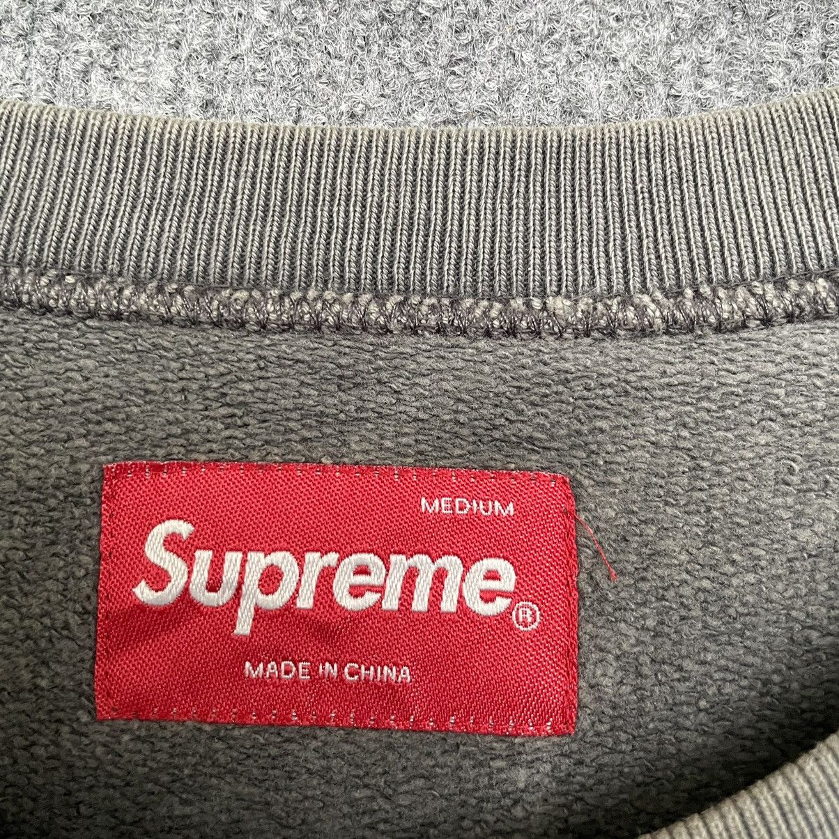 Supreme Supreme Spell Out Smokey Grey Oversize Crewneck Size US L / EU 52-54 / 3 - 3 Thumbnail