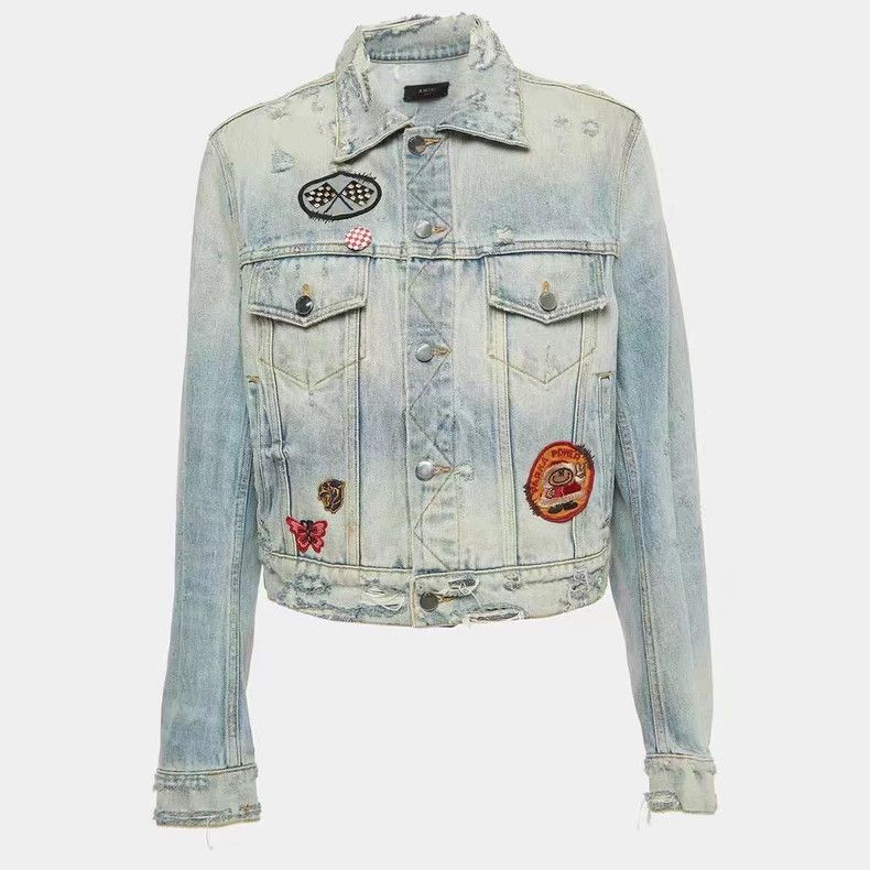 Amiri Amiri Jacksons back kill denim jacket Size US XS / EU 42 / 0 - 1 Thumbnail