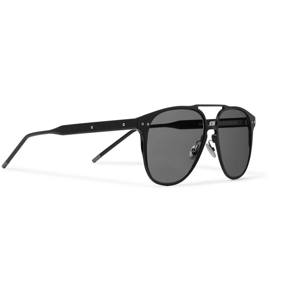 Bottega Veneta Aviator Aluminium Black Sunglasses Size ONE SIZE - 8 Thumbnail