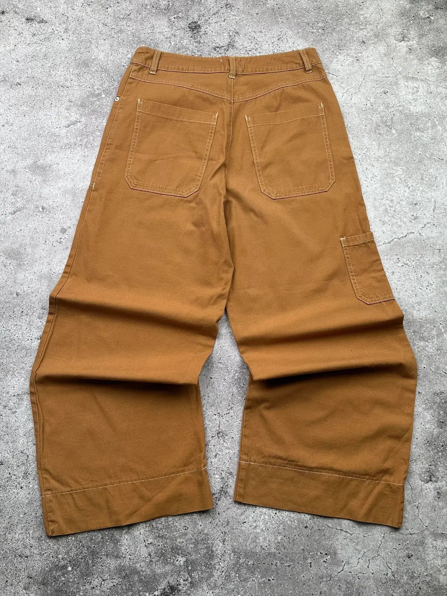 Japanese Brand Vintage Wide Parachute Pants C222(V131) Size 30" / US 8 / IT 44 - 5 Thumbnail