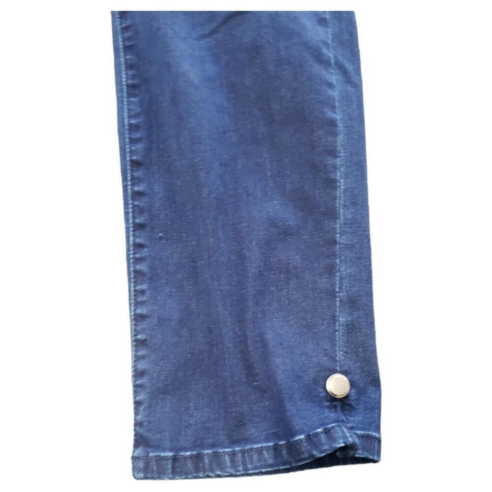 Designer Ct1486 Ethyl Blue Denim Straight Leg Jean 8 Size 30" / US 8 / IT 44 - 2 Thumbnail