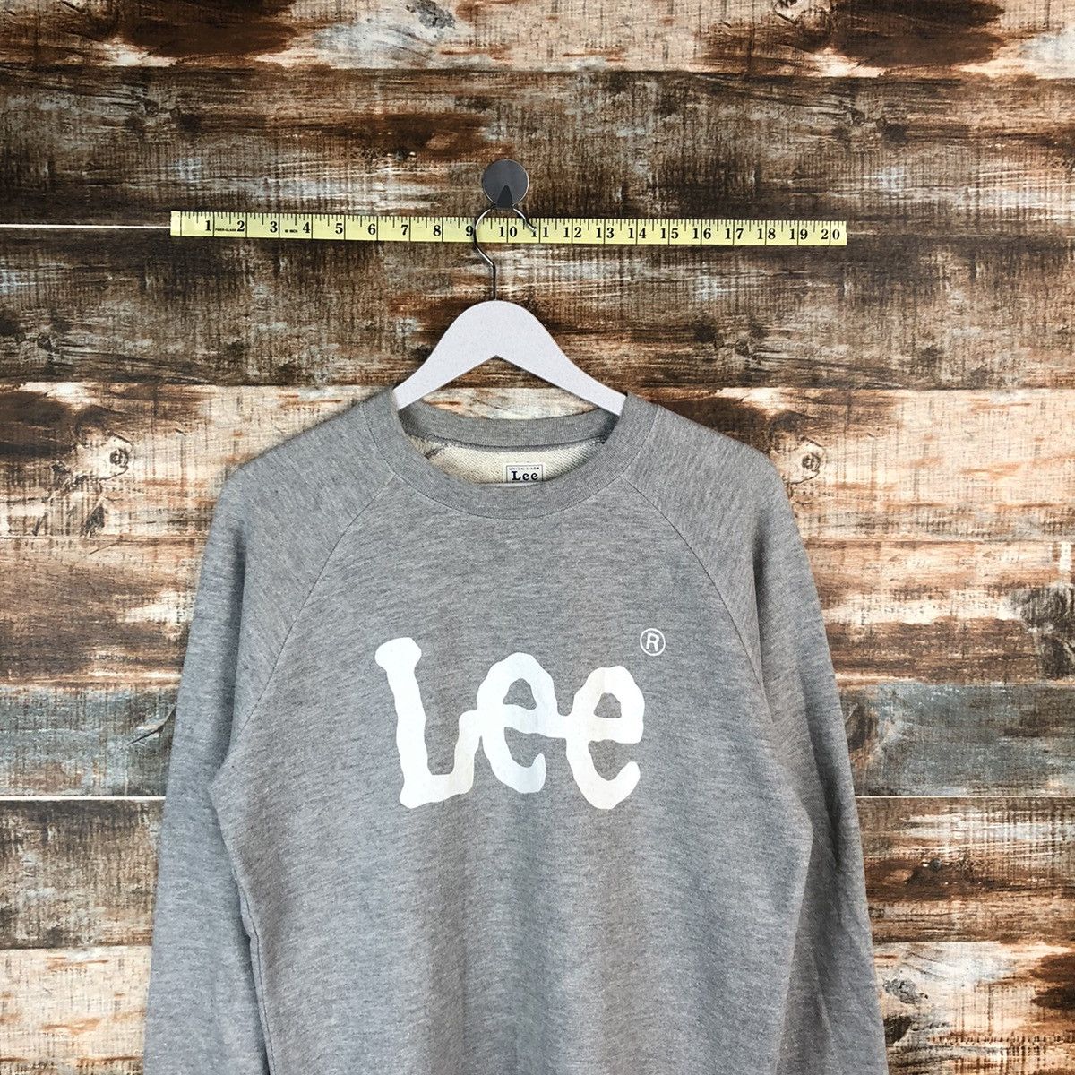 Lee × Vintage Lee union made vintage Grey Sweatshirt #A1519 Size US M / EU 48-50 / 2 - 2 Thumbnail