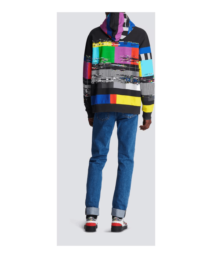 Balmain o1y0426 Hoodie in Multicolor Size US M / EU 48-50 / 2 - 4 Thumbnail