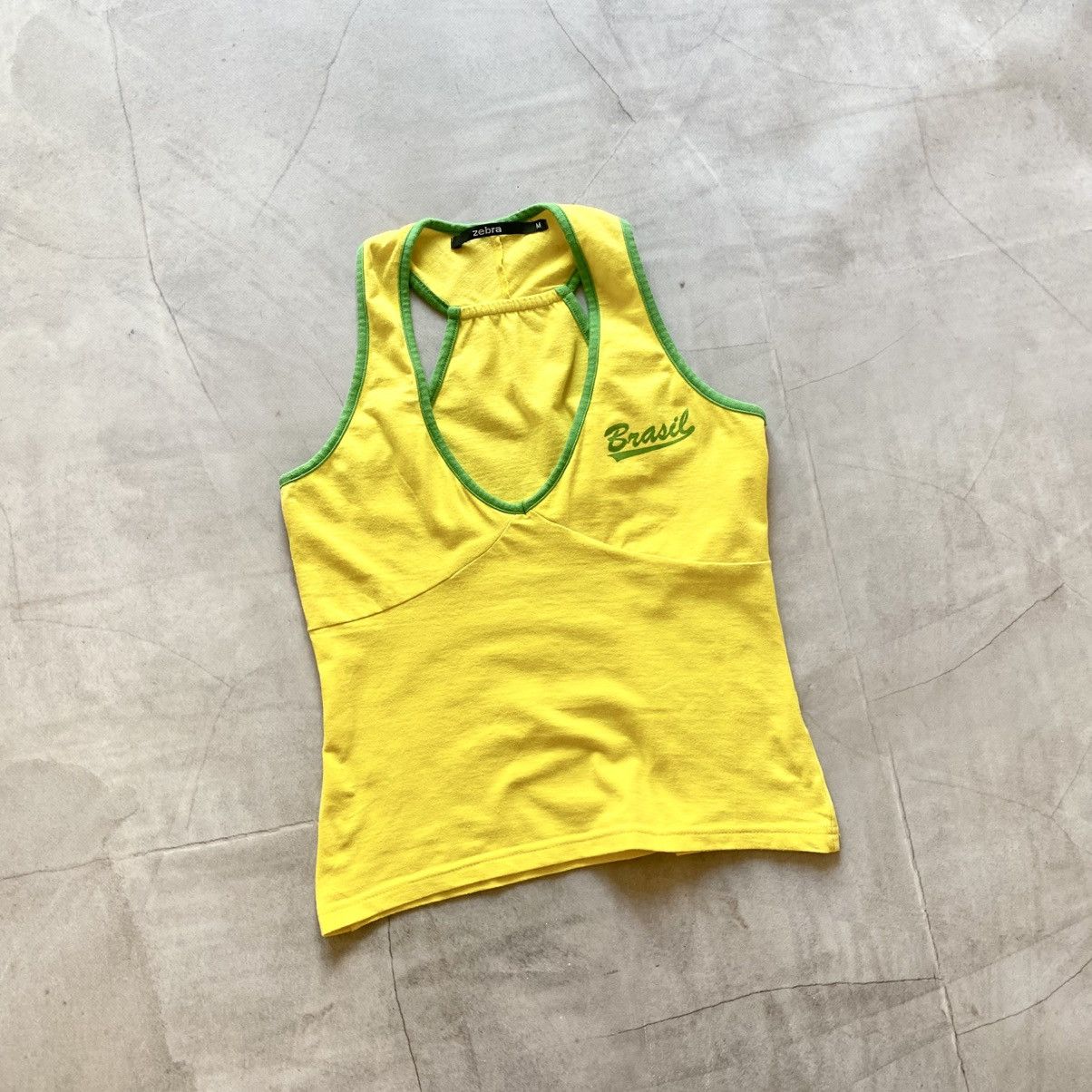 Cop Copine × Hysteric Glamour × Japanese Brand Y2K Brazil Hysteric Glamour Argentina Style Tank Top Size M / US 6-8 / IT 42-44 - 1 Thumbnail