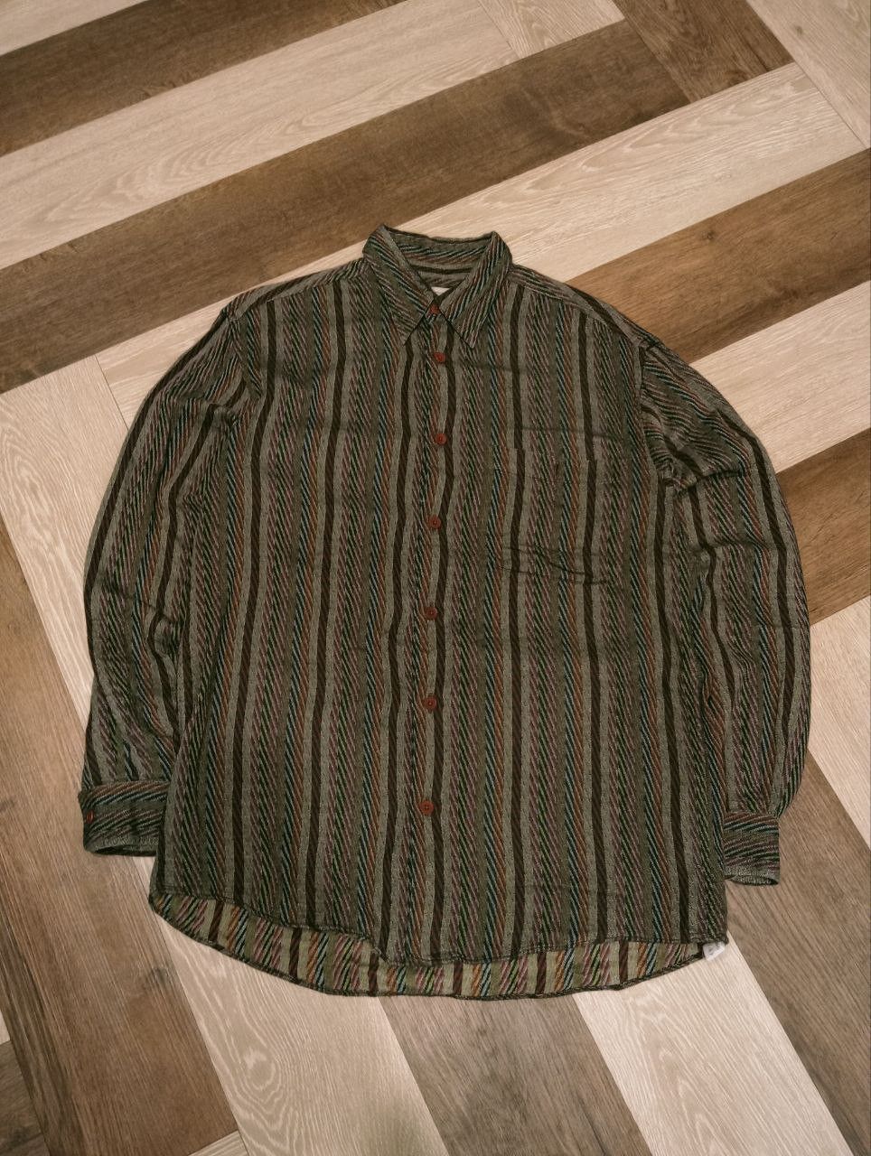Missoni VINTAGE MISSONI SPORT BUTTON UP SHIRT Size US S / EU 44-46 / 1 - 1 Thumbnail