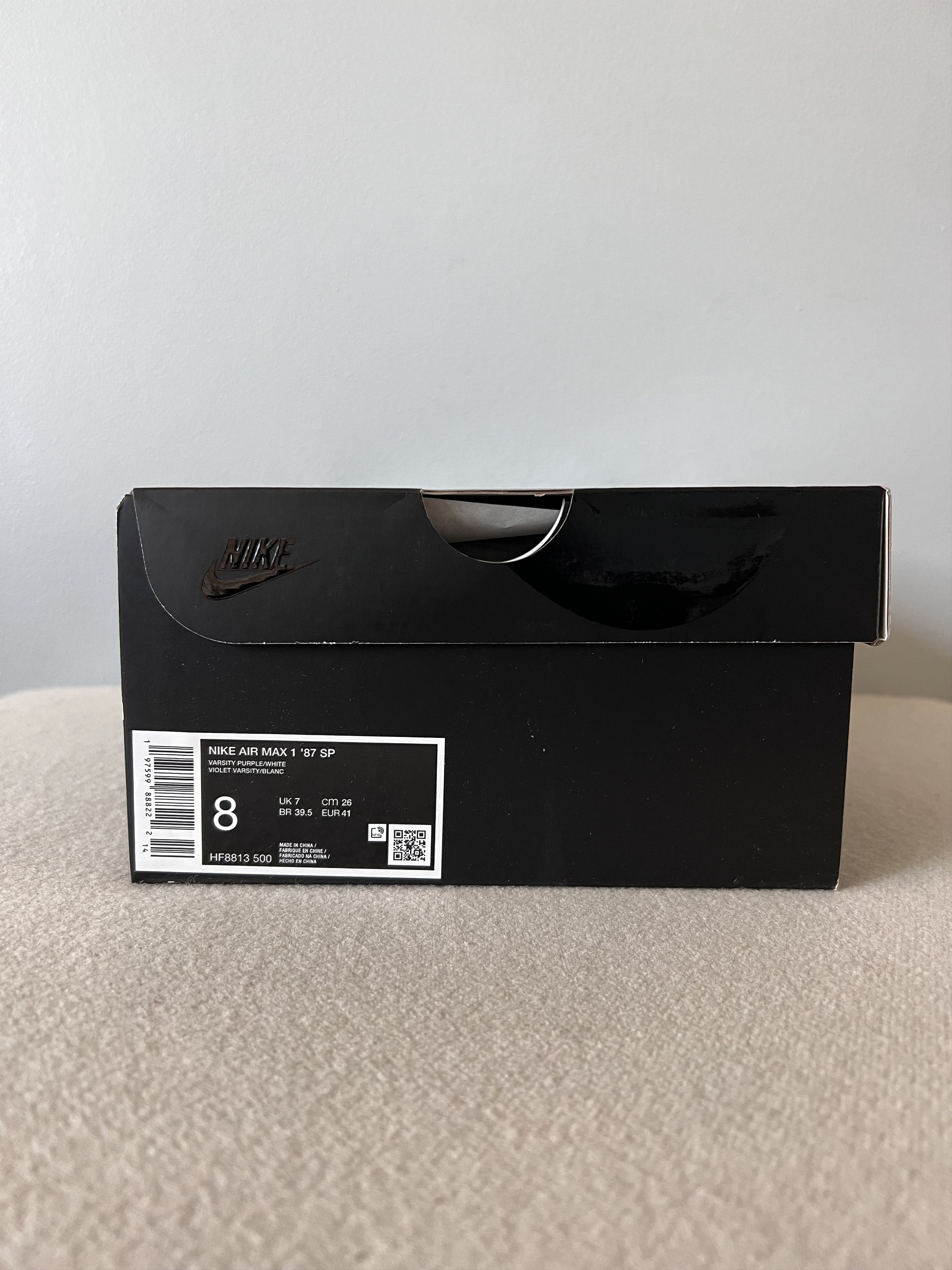 Nike × Supreme Supreme Nike Air Max 1 '87 SP in Purple Size US 8 / EU 41 - 7 Thumbnail