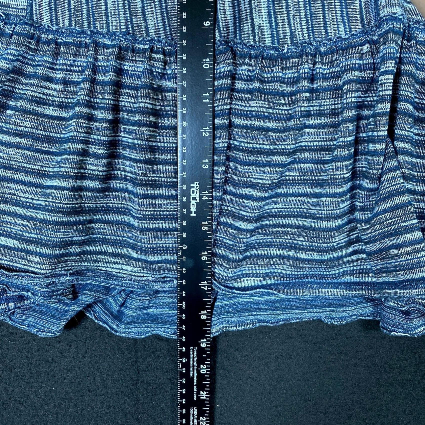 Vintage We the Free Womens Sweater Blue Striped Pullover Crew Neck Oversized Boxy S Size S / US 4 / IT 40 - 6 Thumbnail