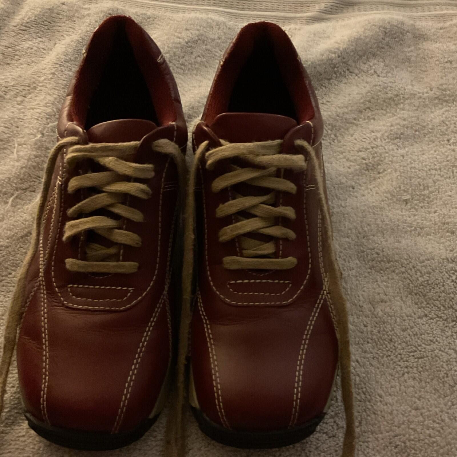 Wasted Paris Wanted Speed GM women’s Red/ tan Leather Golf Shoes sz 9 Size ONE SIZE - 1 Thumbnail