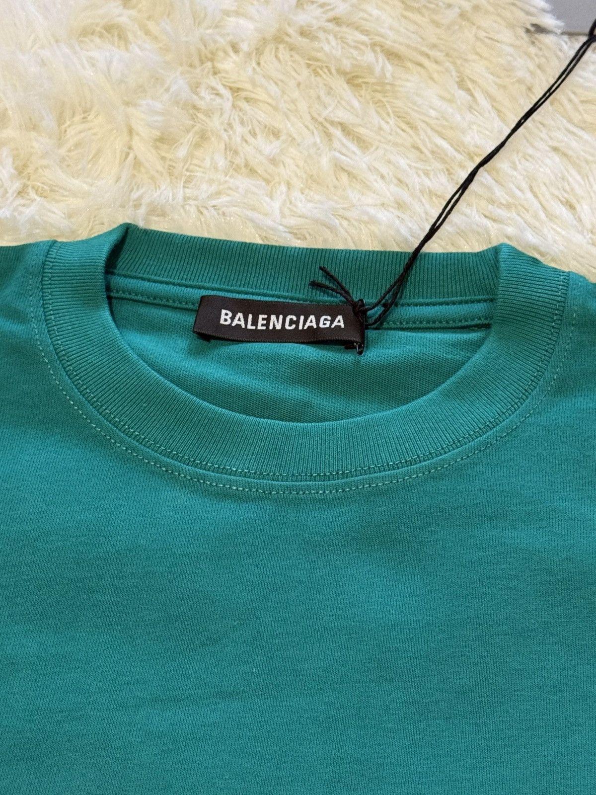 Balenciaga Balenciaga deep green t shirt Size US XXS / EU 40 - 4 Thumbnail