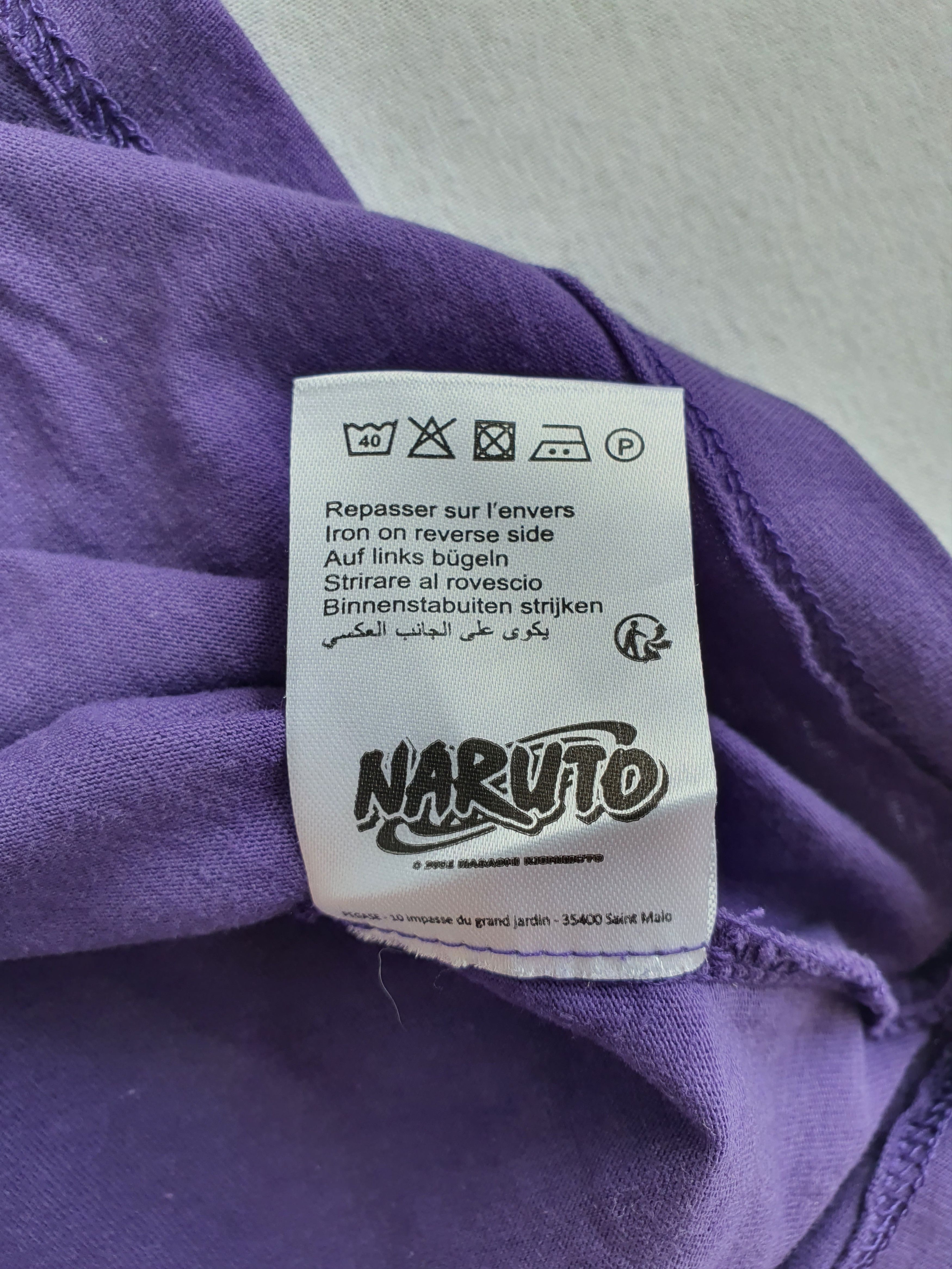 Anime NARUTO - Graphic Short Sleeve T-Shirt Size US M / EU 48-50 / 2 - 5 Thumbnail