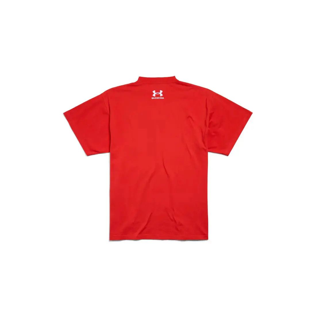 Balenciaga × Under Armour o1w1db10925 Under Armour® T- Shirt Oversized in Red Size US XXS / EU 40 - 6 Thumbnail