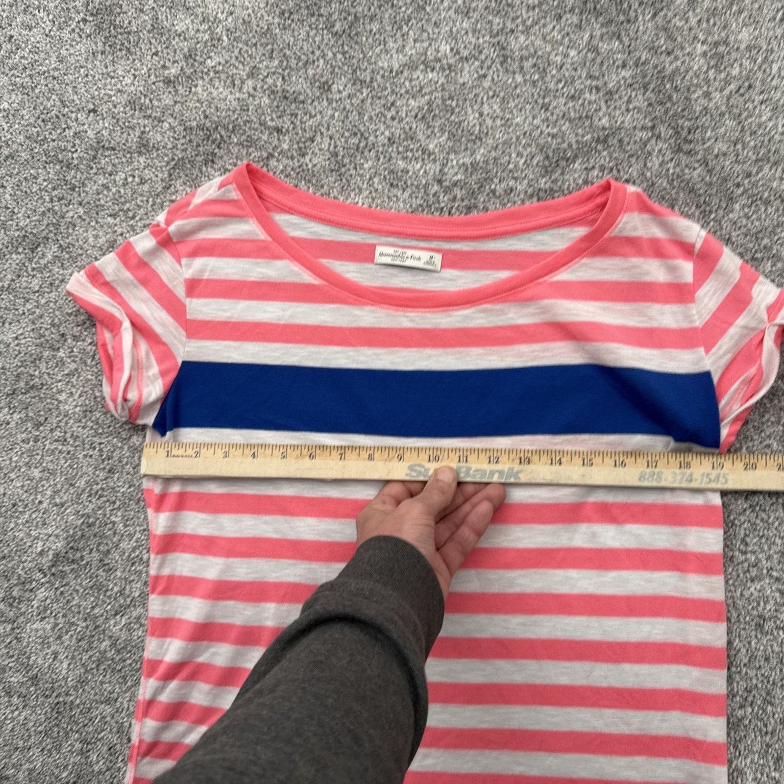 Abercrombie & Fitch Abercrombie & Fitch Top Women Medium Y2K Preppy Nautical Size M / US 6-8 / IT 42-44 - 3 Thumbnail