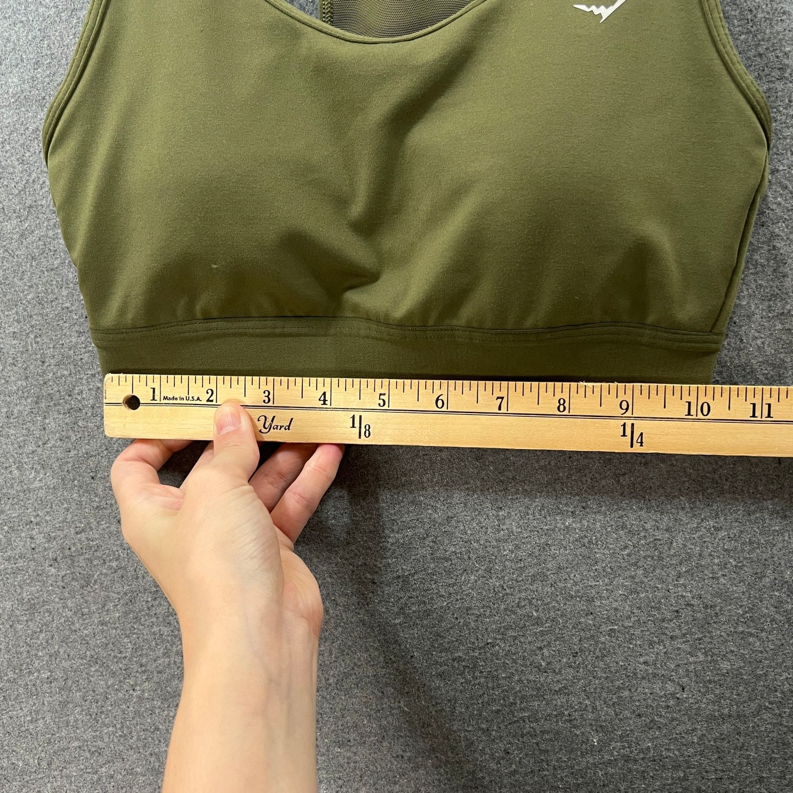 Gymshark Gymshark Workout Sport Bra Women Size XS Green Size XS / US 0-2 / IT 36-38 - 6 Thumbnail