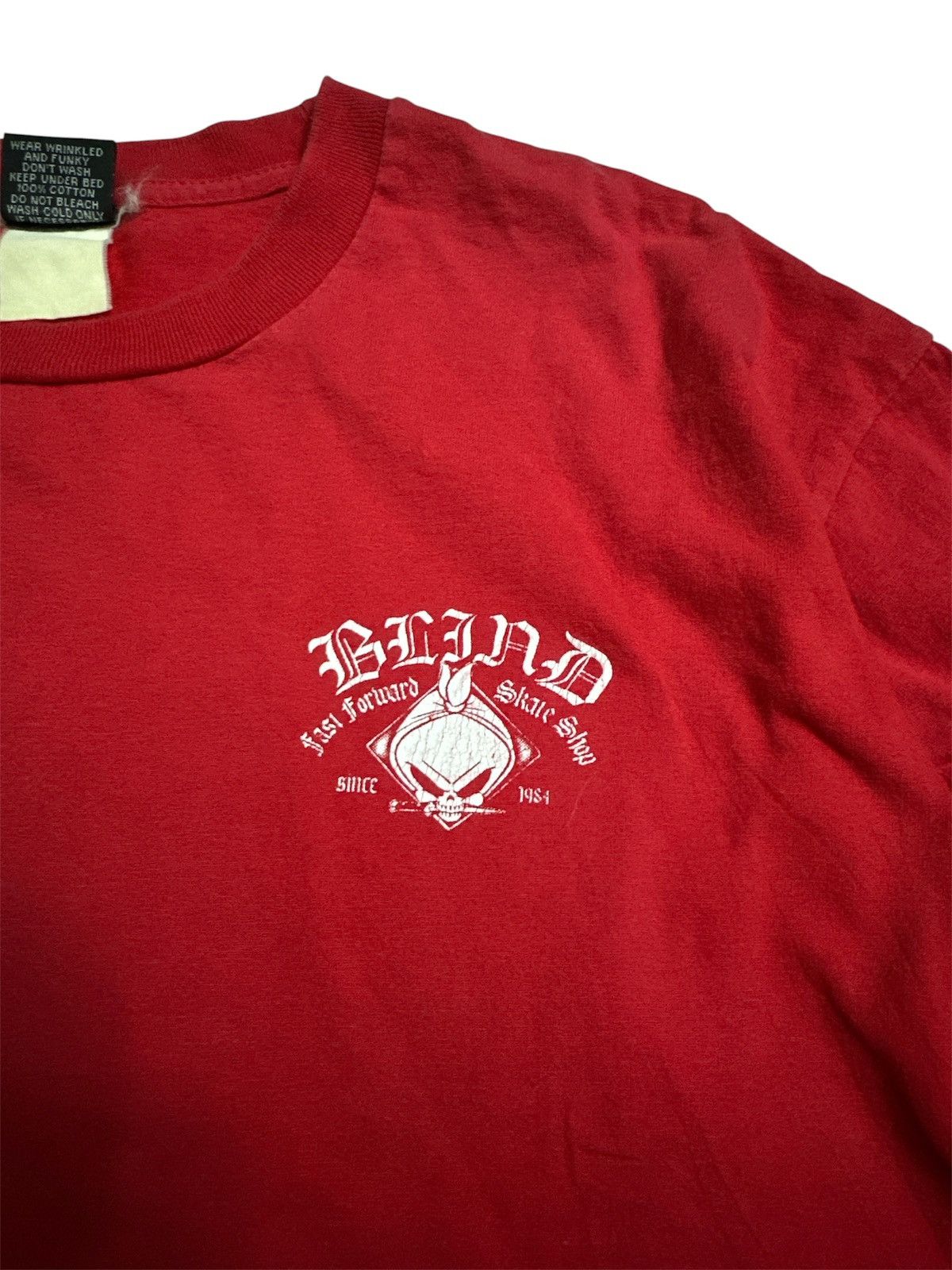 Rick Owens Crazy Vintage Blind Skateboard Fuct Pornstar Hookups T Shirt Size US L / EU 52-54 / 3 - 5 Thumbnail