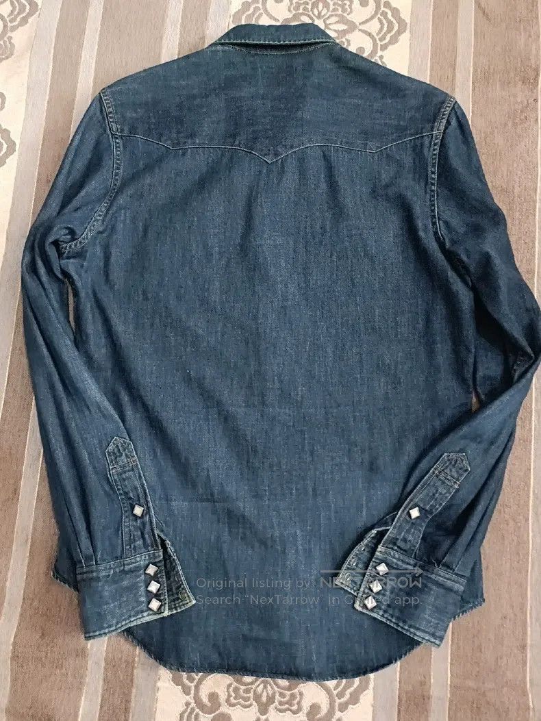 RRL Ralph Lauren RRL Ralph Lauren Western denim shirt Size US S / EU 44-46 / 1 - 7 Thumbnail