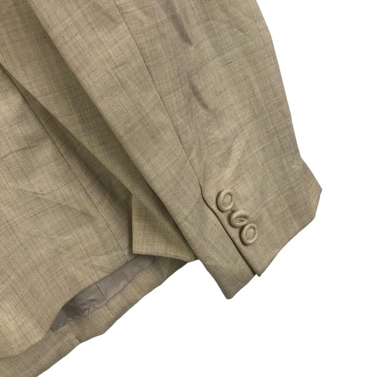 Tomorrowland Vtg TOMORROWLAND JAPAN MACPHEE Beige Blazer Sport Coat Suit Size M / US 6-8 / IT 42-44 - 5 Thumbnail