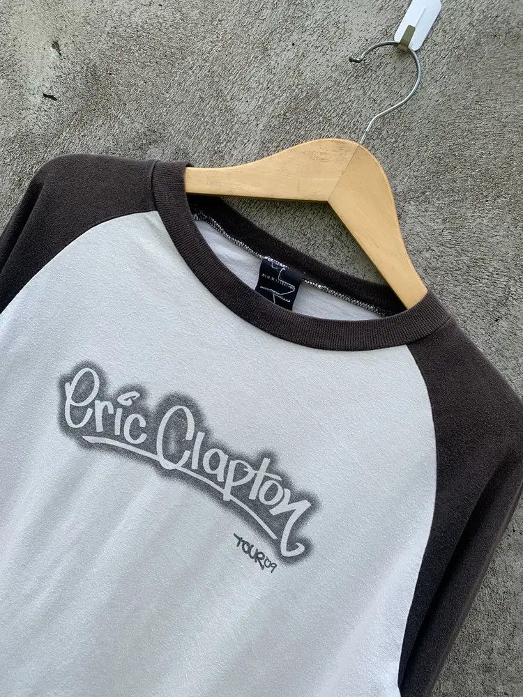 Band Tees Vintage Eric Clapton annyversary in japan tour 09 raglan Size US M / EU 48-50 / 2 - 7 Thumbnail