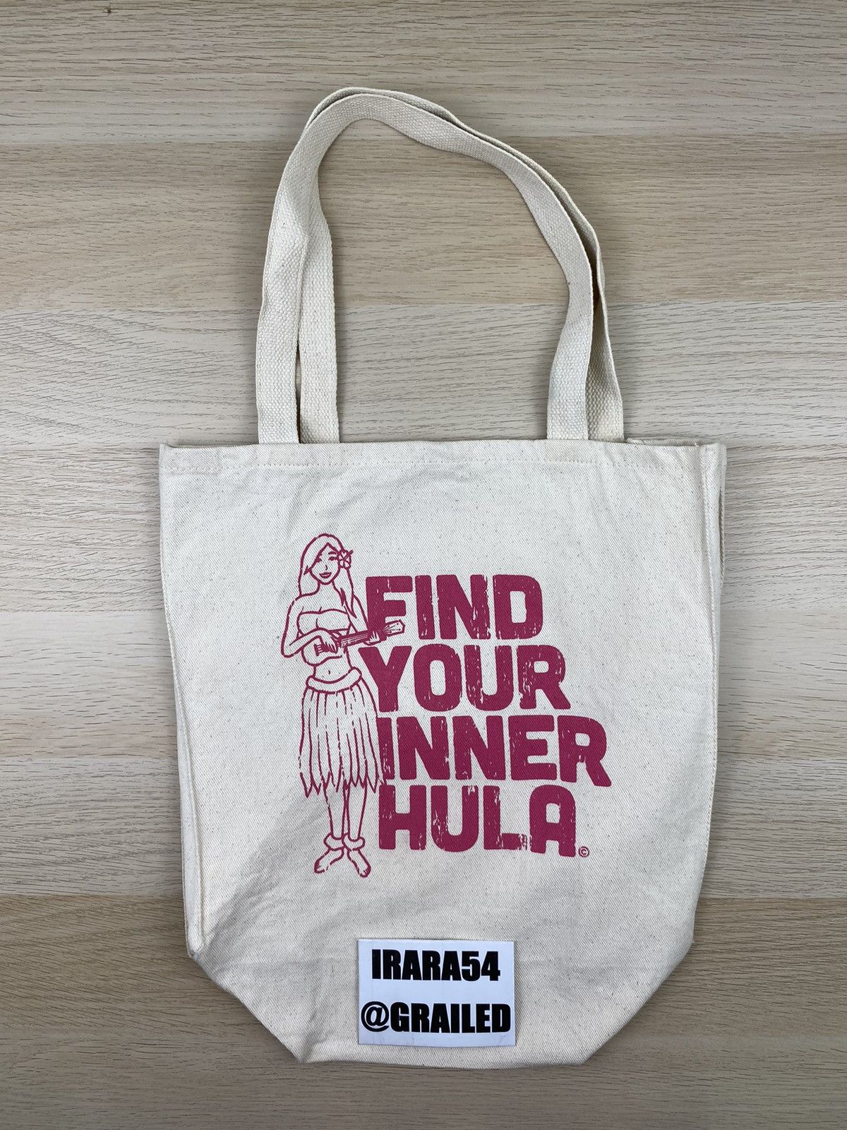 Vintage Find Your Inner Hula Totebag B046 Size ONE SIZE - 6 Thumbnail