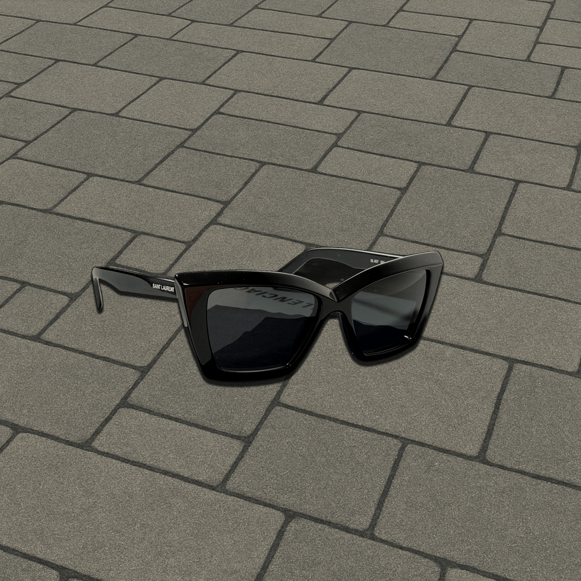 Saint Laurent Paris Saint Laurent Paris Cat Eye Glasses Size ONE SIZE - 1 Thumbnail