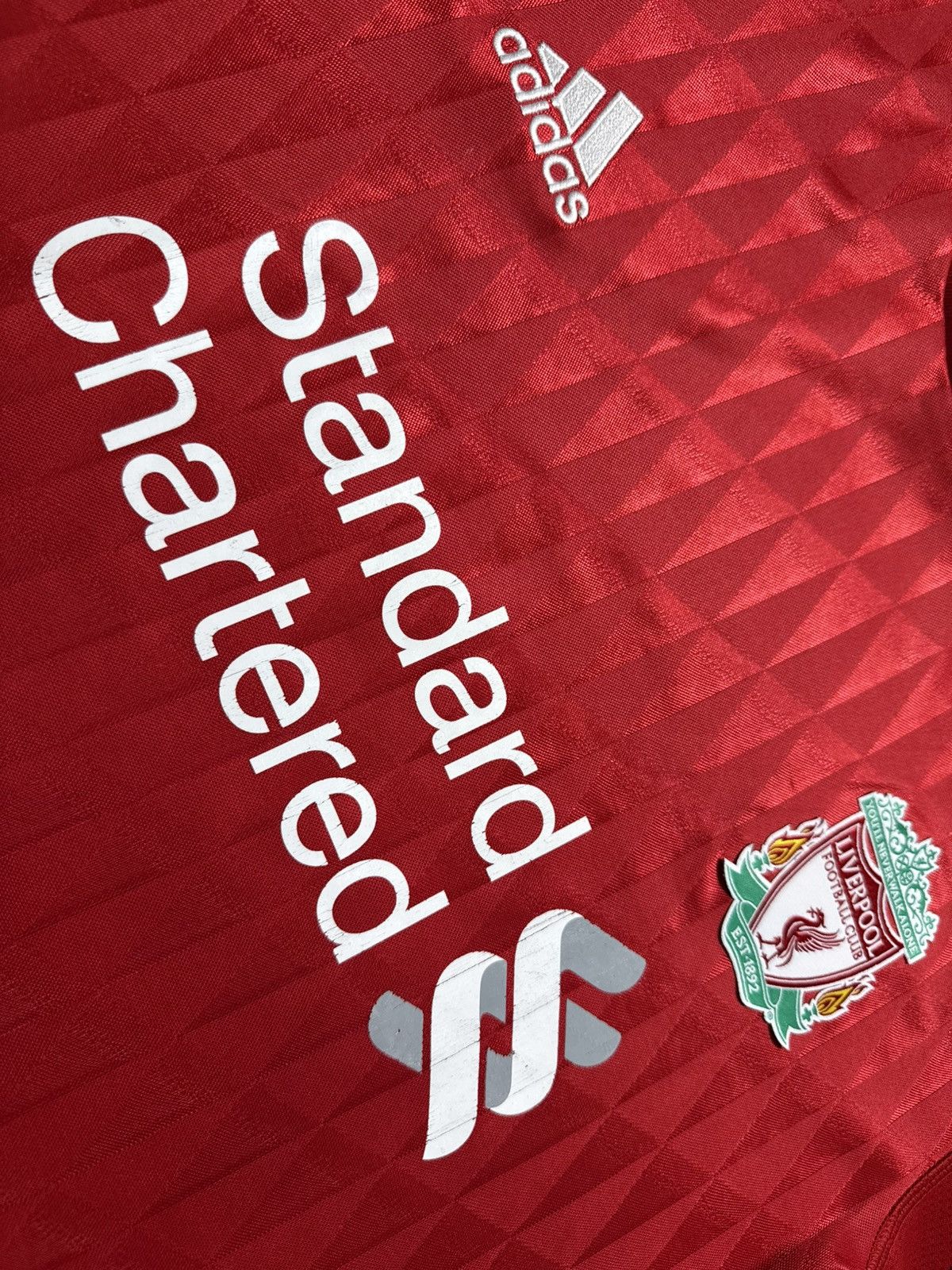 Adidas Adidas FC Liverpool 2010/2012 Vintage Soccer Jersey Size US L / EU 52-54 / 3 - 7 Thumbnail