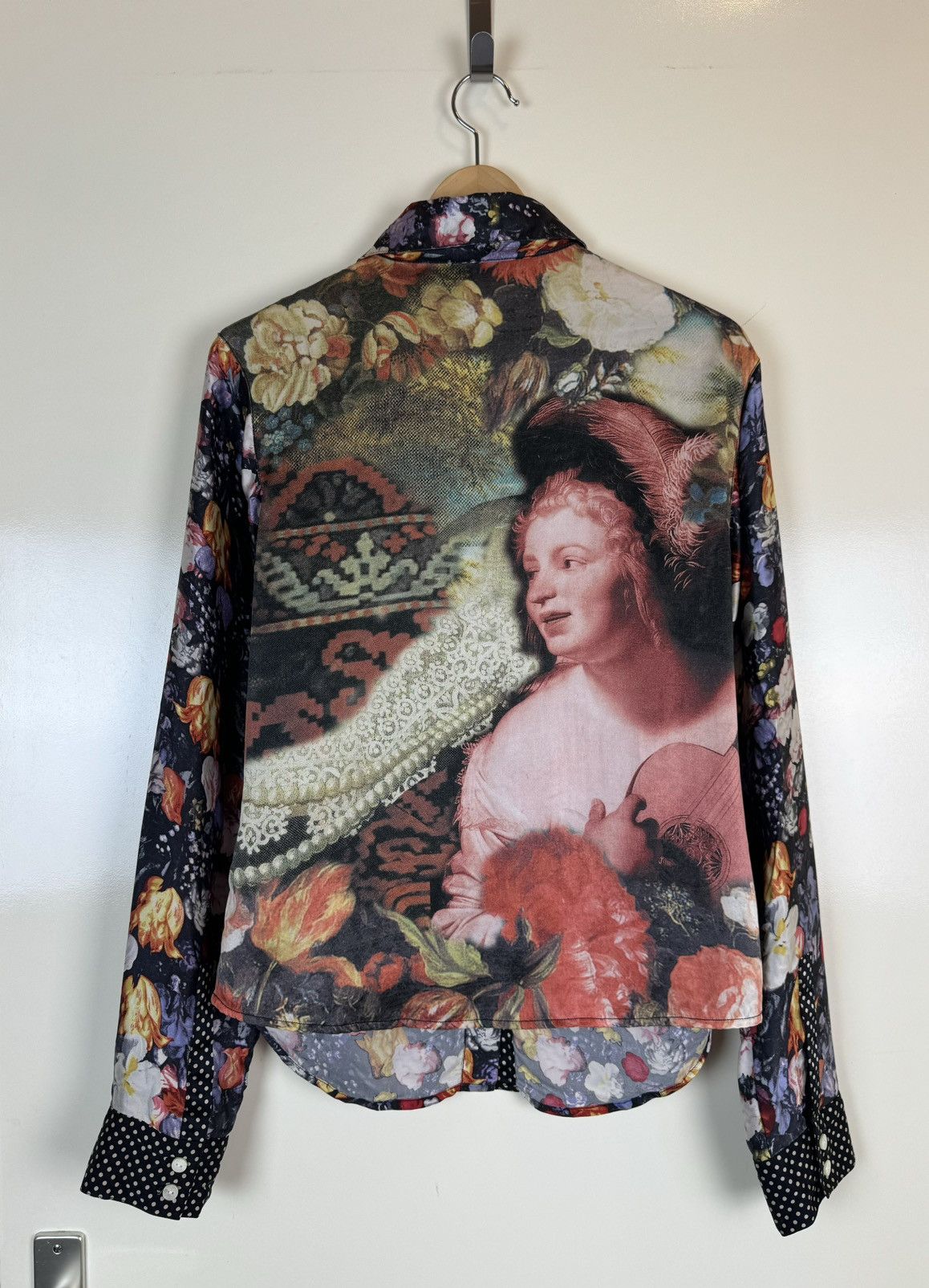 Oilily Oilily silk art artwork bohemian Renaissance baroque shirt M Size M / US 6-8 / IT 42-44 - 1 Thumbnail