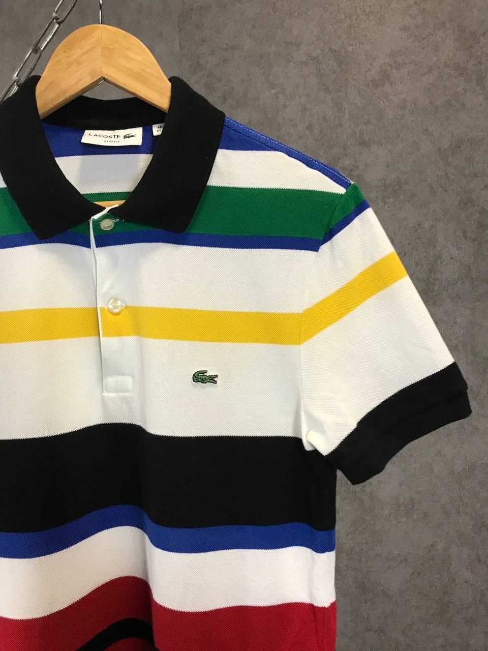 Lacoste Lacoste striped polo tee Size US XS / EU 42 / 0 - 2 Thumbnail