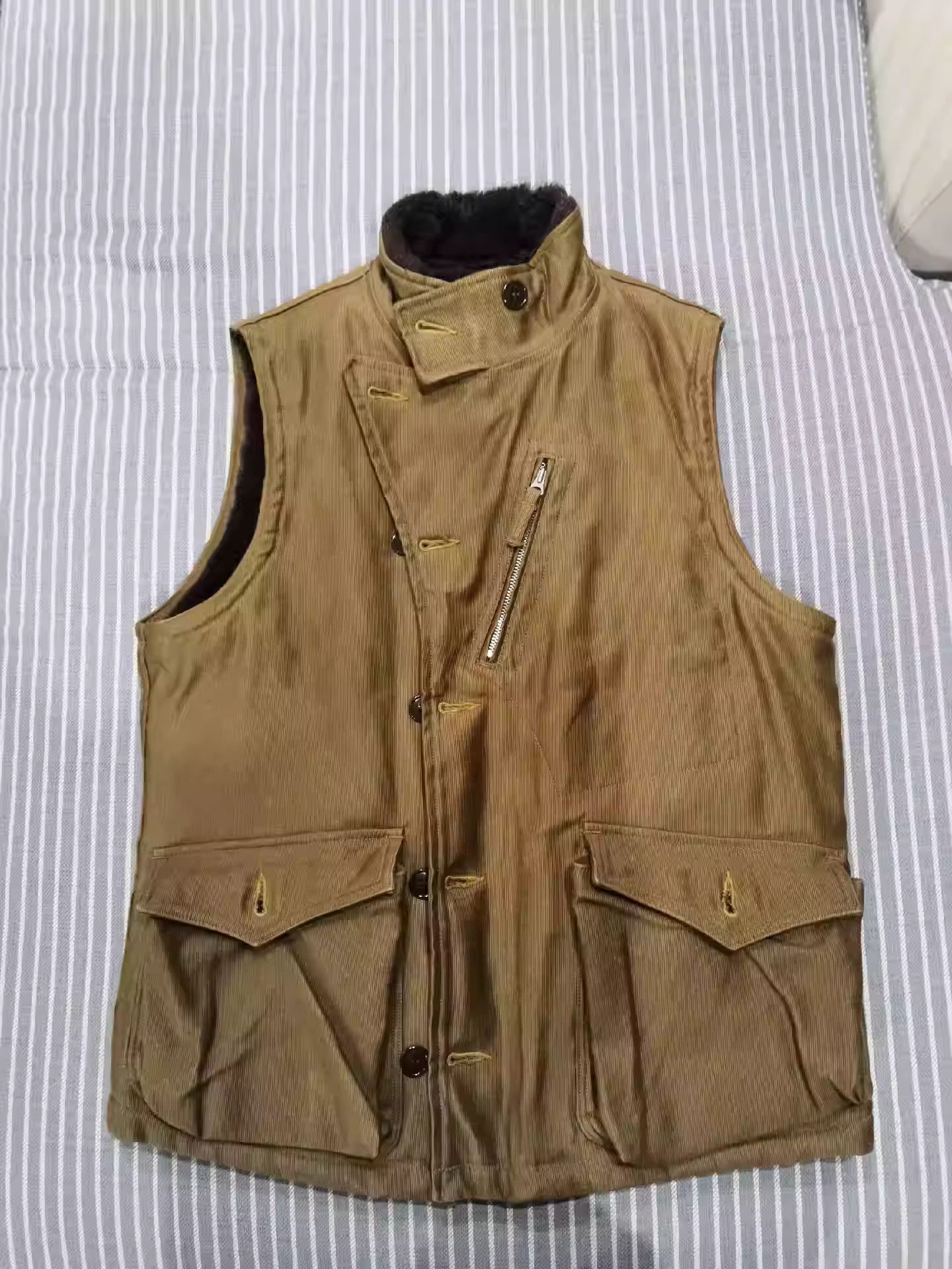 image of Freewheelers Avatar Vests in Brown, Men's (Size Medium)
