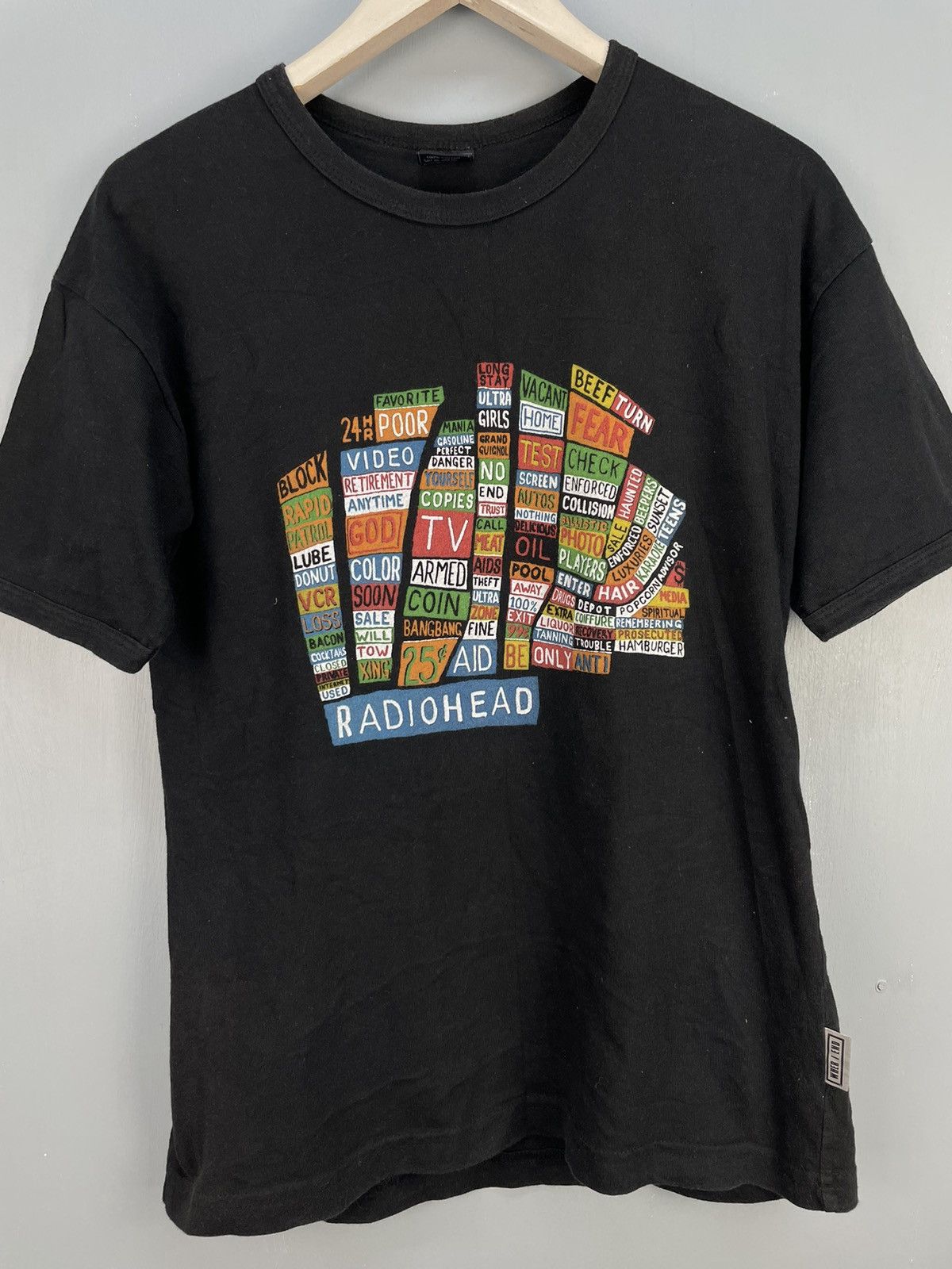 Band Tees × Vintage Vintage Radiohead hail to the chief rock band t shirt Size US M / EU 48-50 / 2 - 3 Thumbnail