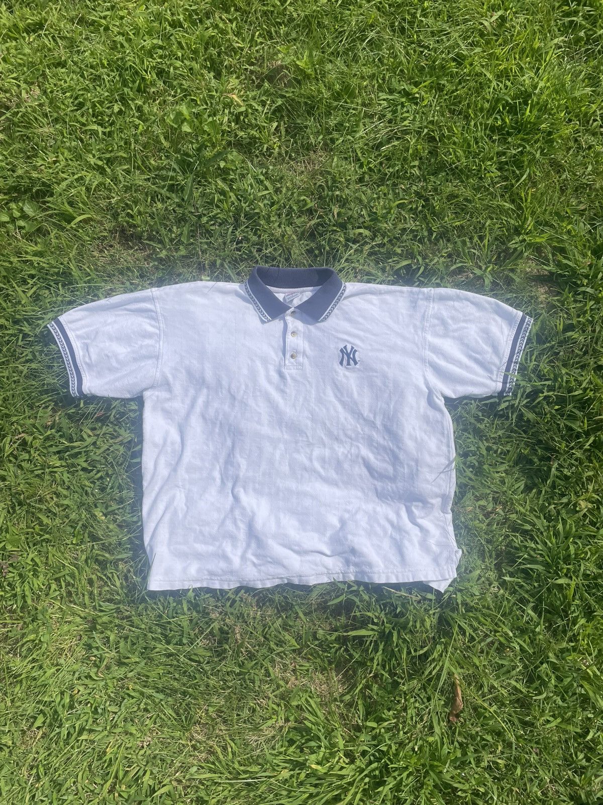 Other Vintage Nee York Yankees Polo Size US M / EU 48-50 / 2 - 2 Thumbnail