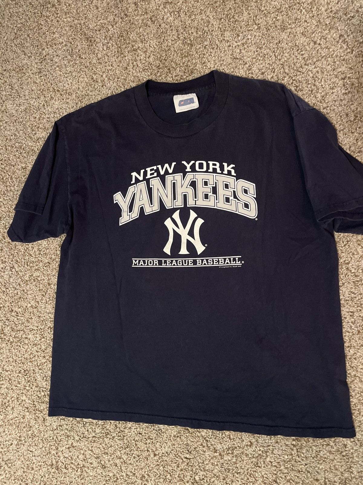 CSA Vinatge Yankees Tshirt Size US XL / EU 56 / 4 - 1 Thumbnail